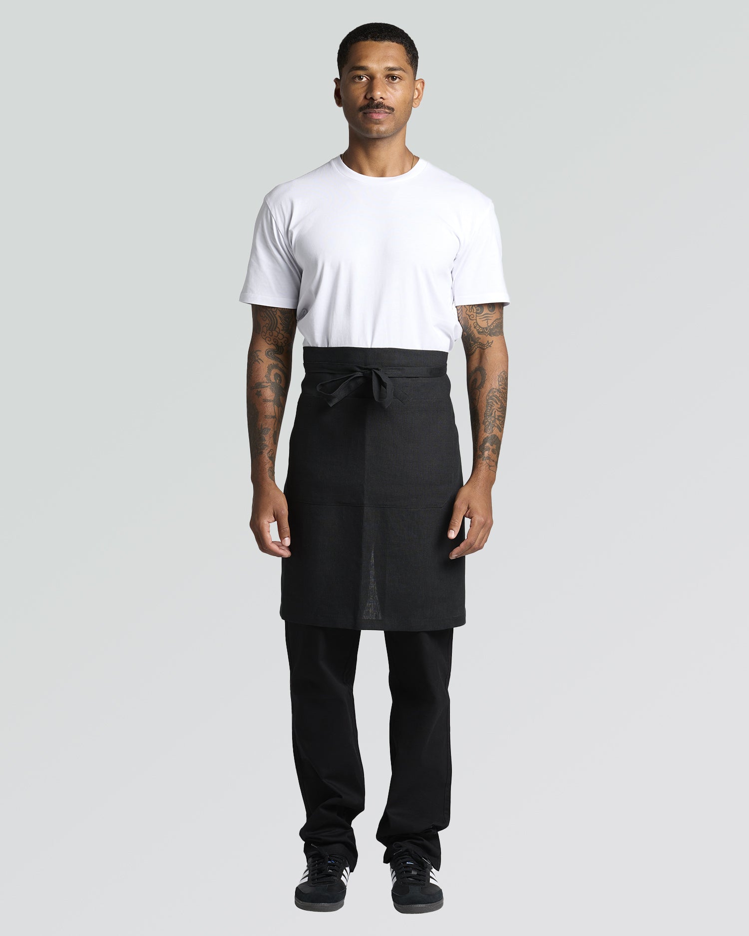 Linen Half Apron - 1087