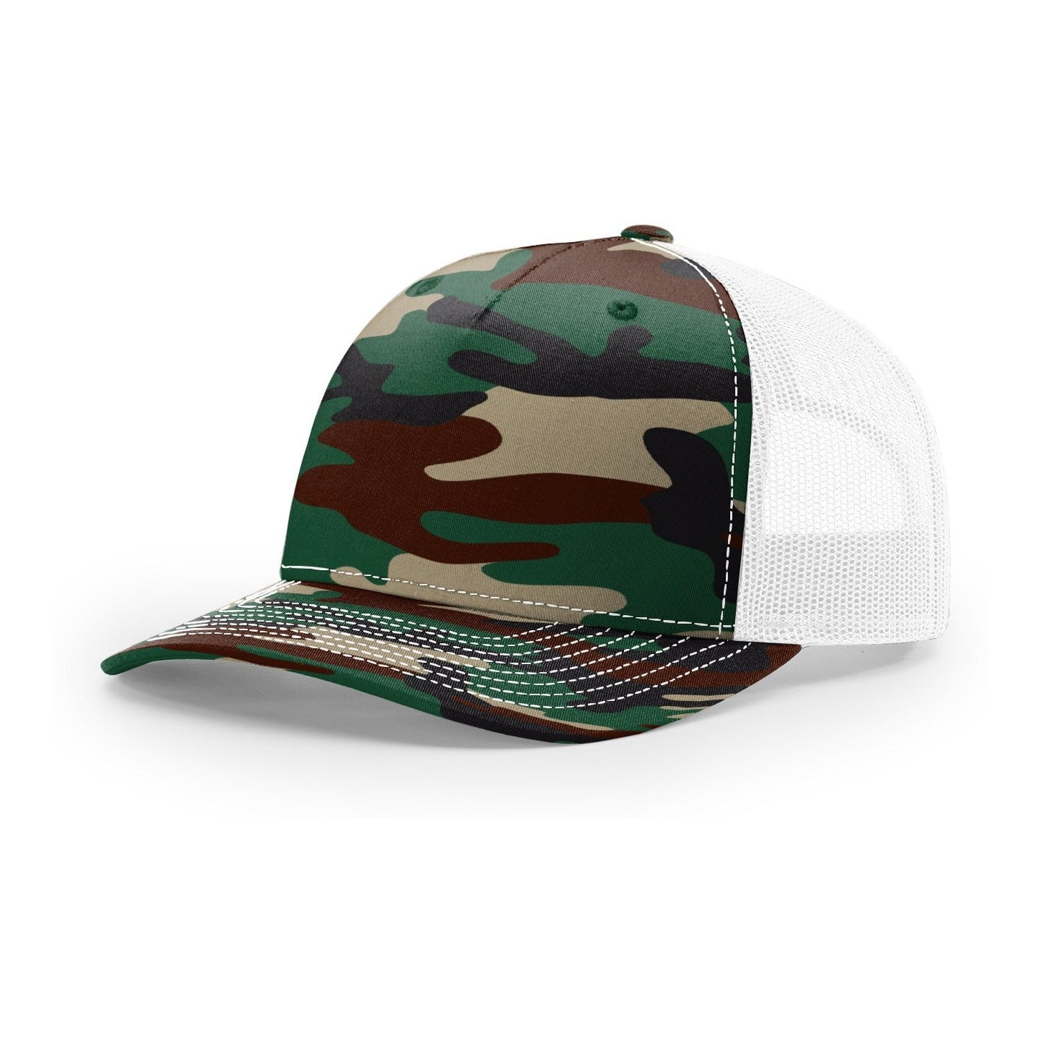Richardson - Five-Panel Printed Trucker Cap - 112PFP