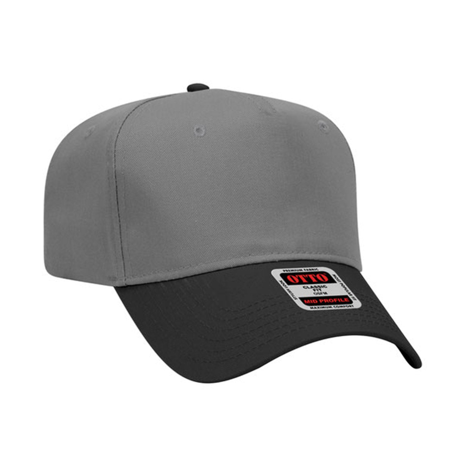 OTTO CAP 5 Panel Mid Profile Baseball Cap - 31-069