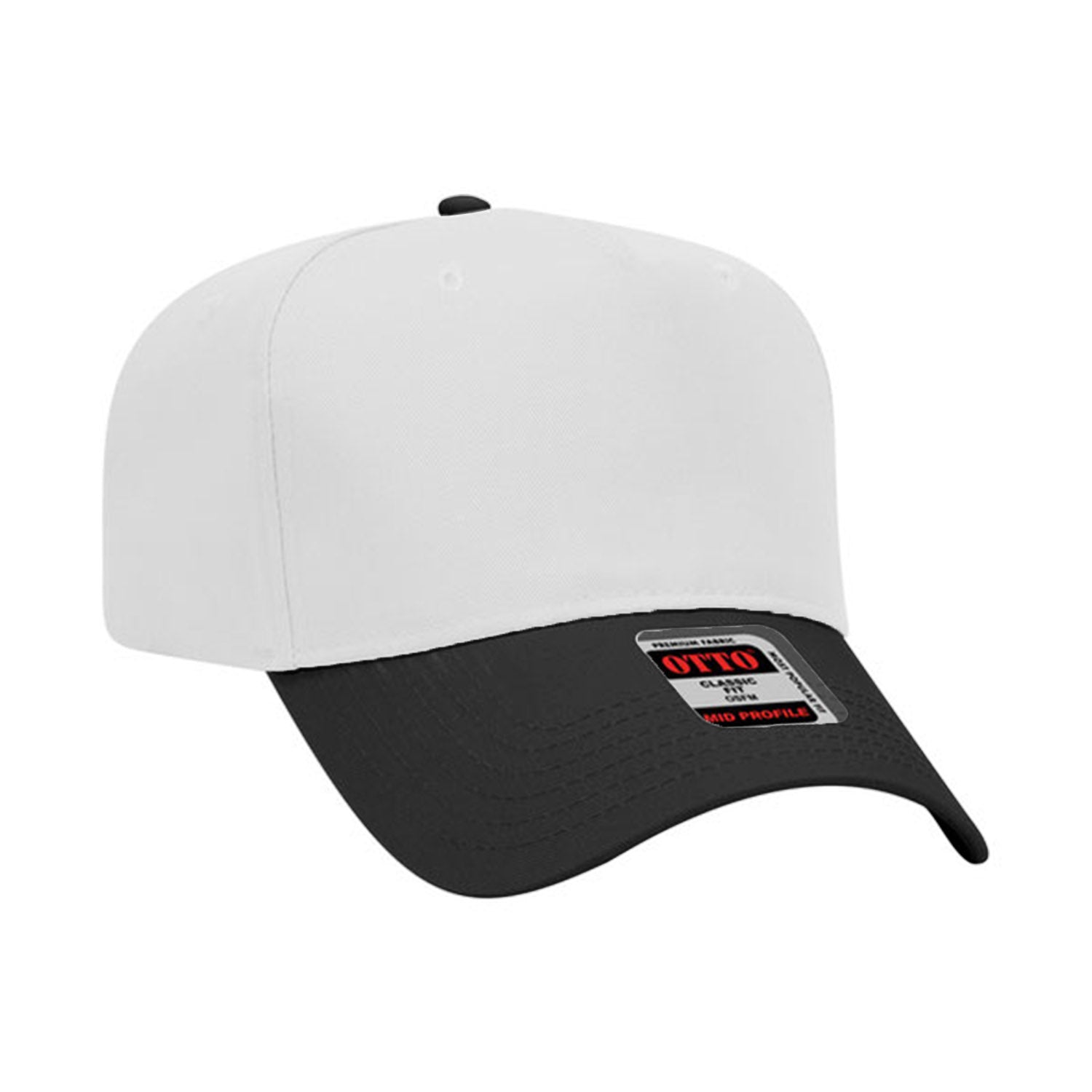 OTTO CAP 5 Panel Mid Profile Baseball Cap - 31-069