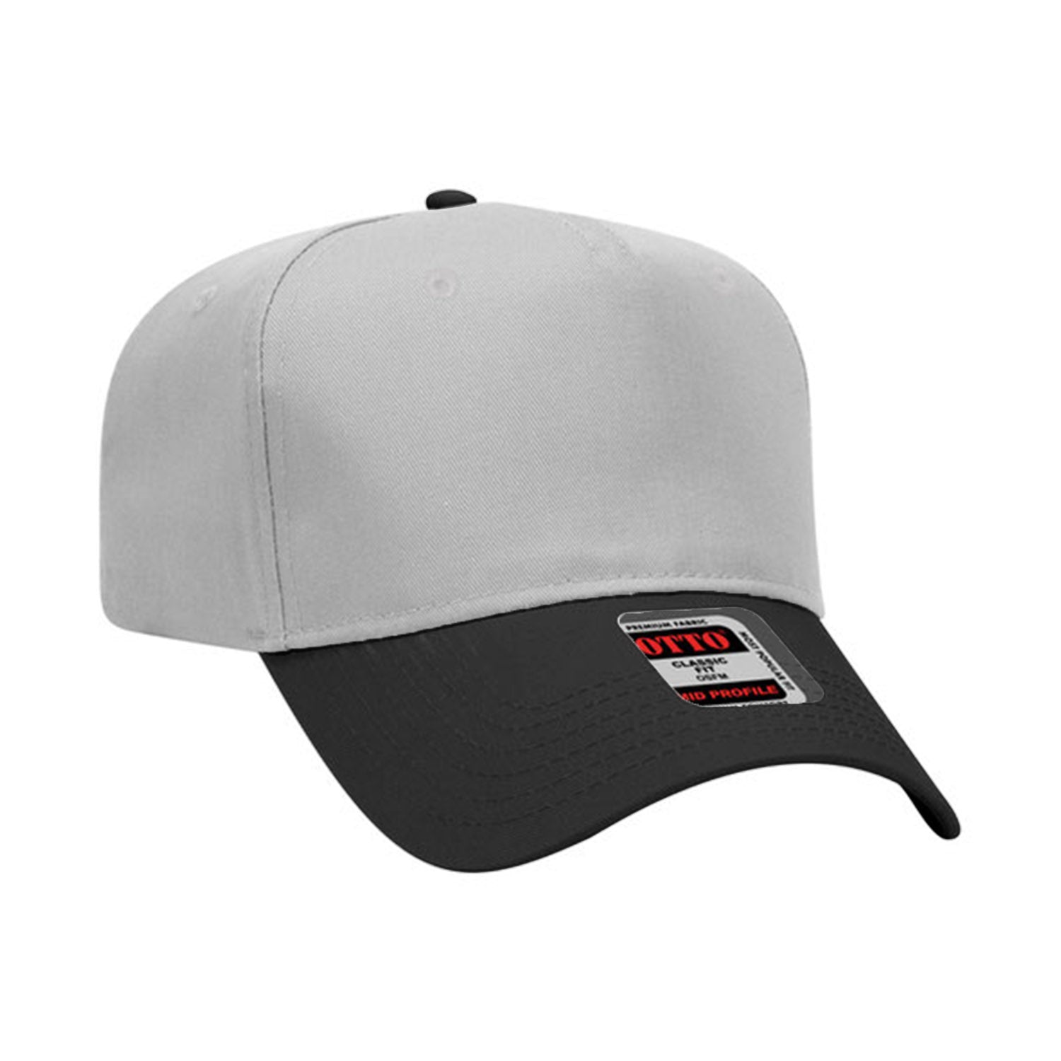 OTTO CAP 5 Panel Mid Profile Baseball Cap - 31-069