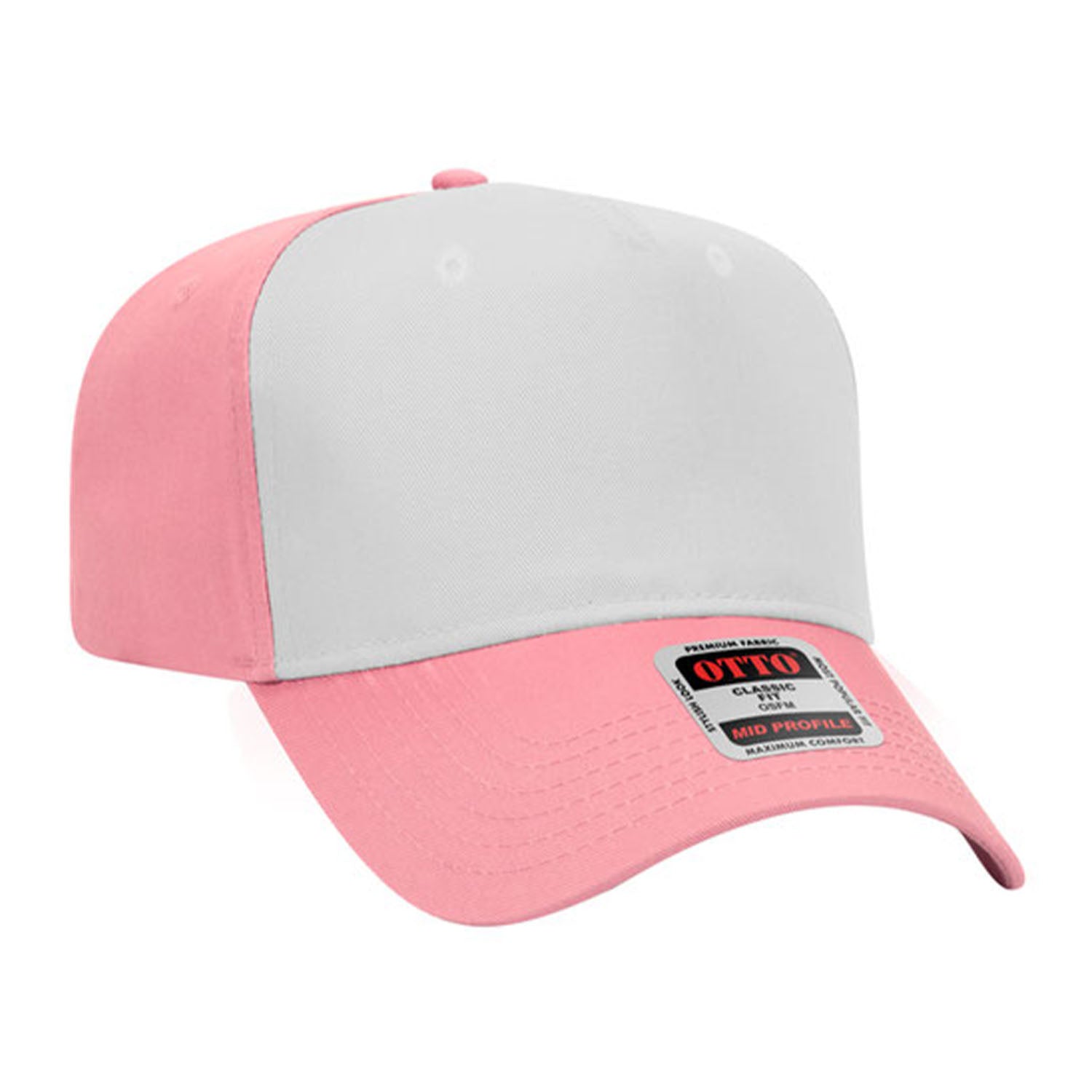 OTTO CAP 5 Panel Mid Profile Baseball Cap - 31-069