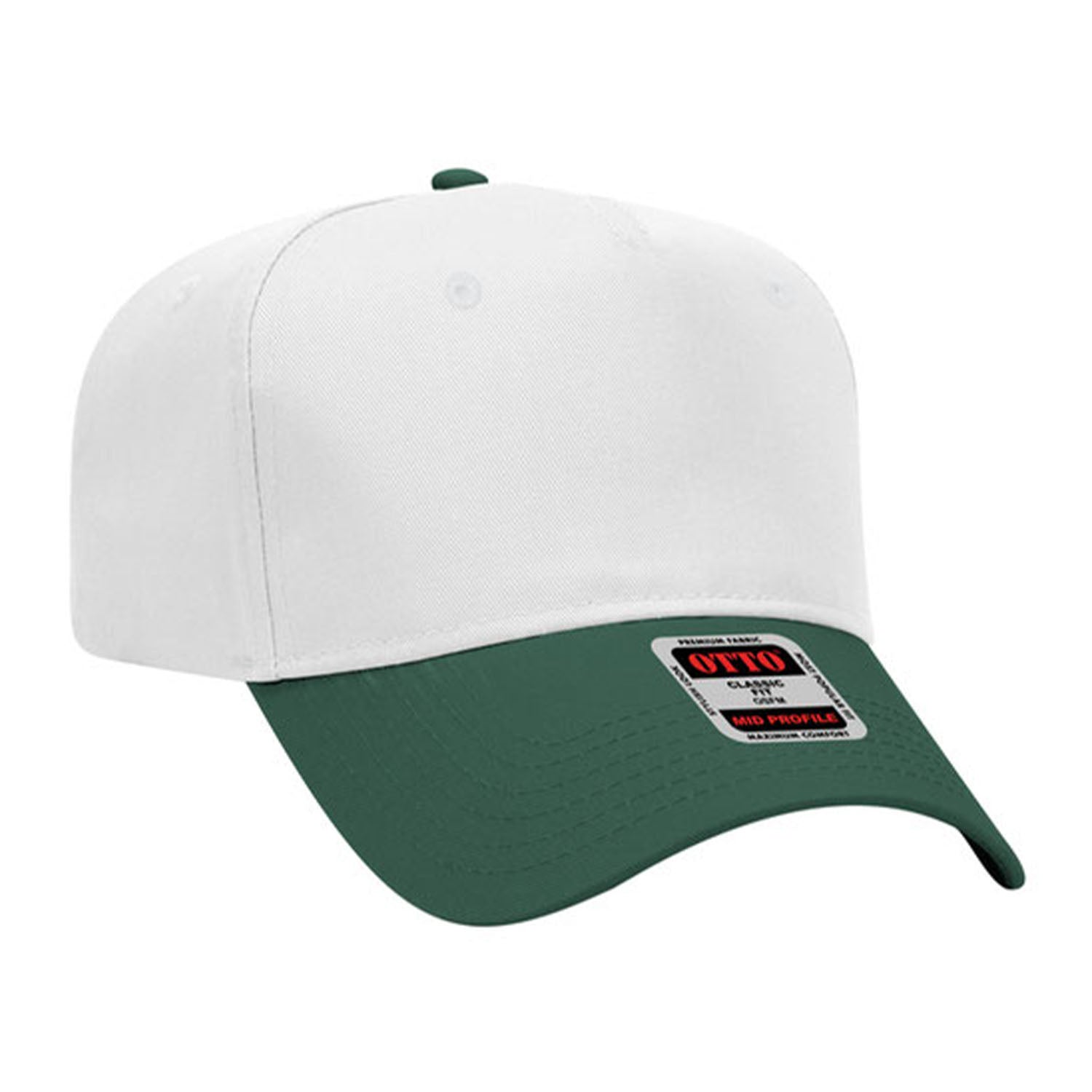 OTTO CAP 5 Panel Mid Profile Baseball Cap - 31-069