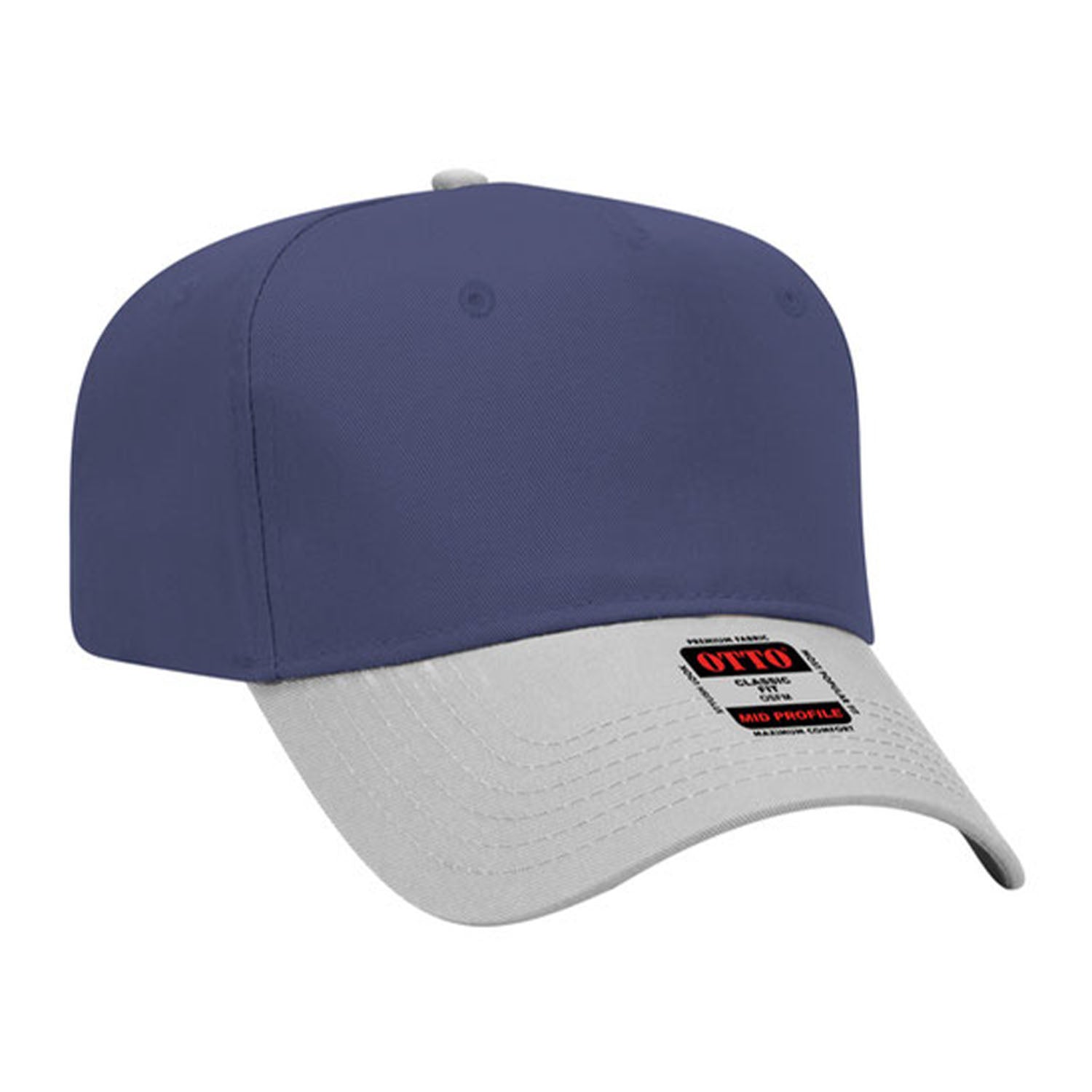 OTTO CAP 5 Panel Mid Profile Baseball Cap - 31-069