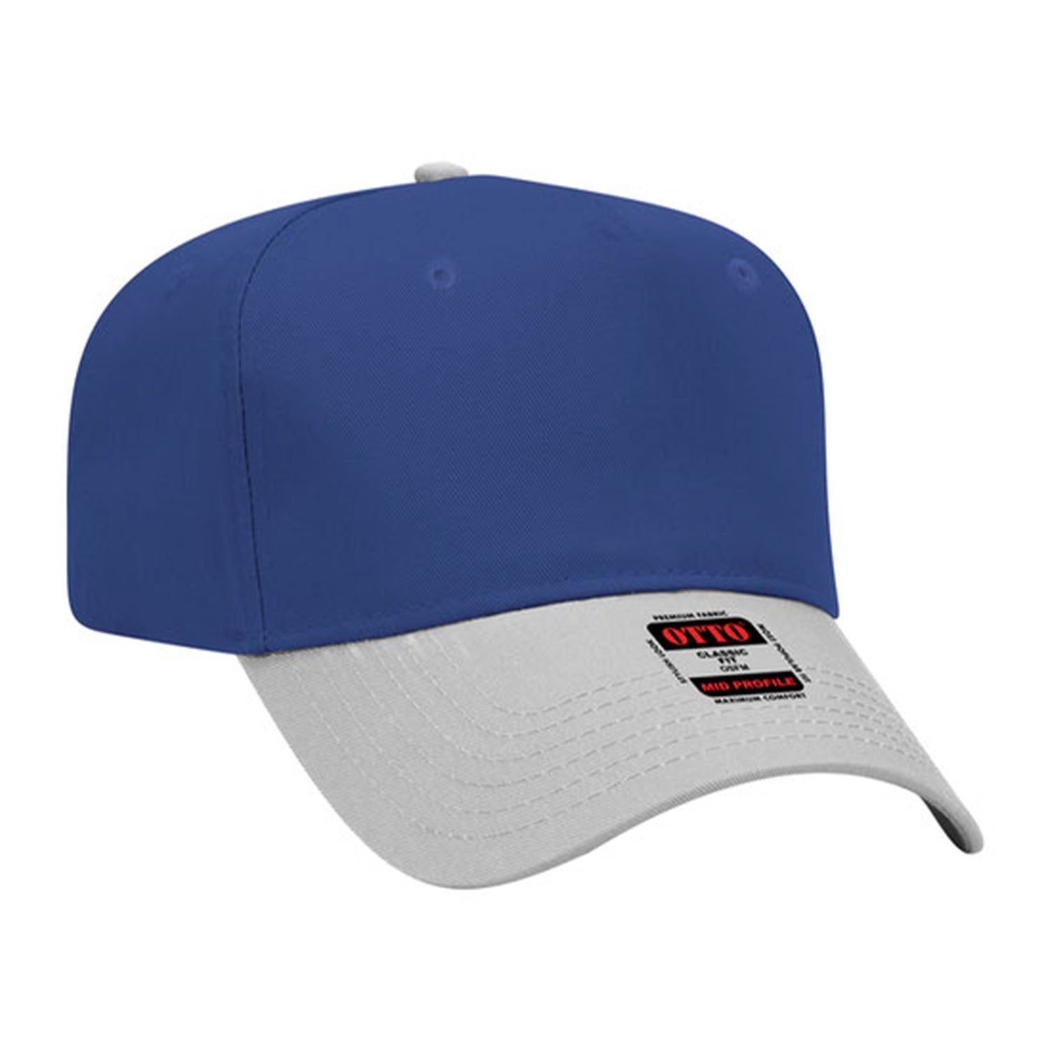 OTTO CAP 5 Panel Mid Profile Baseball Cap - 31-069