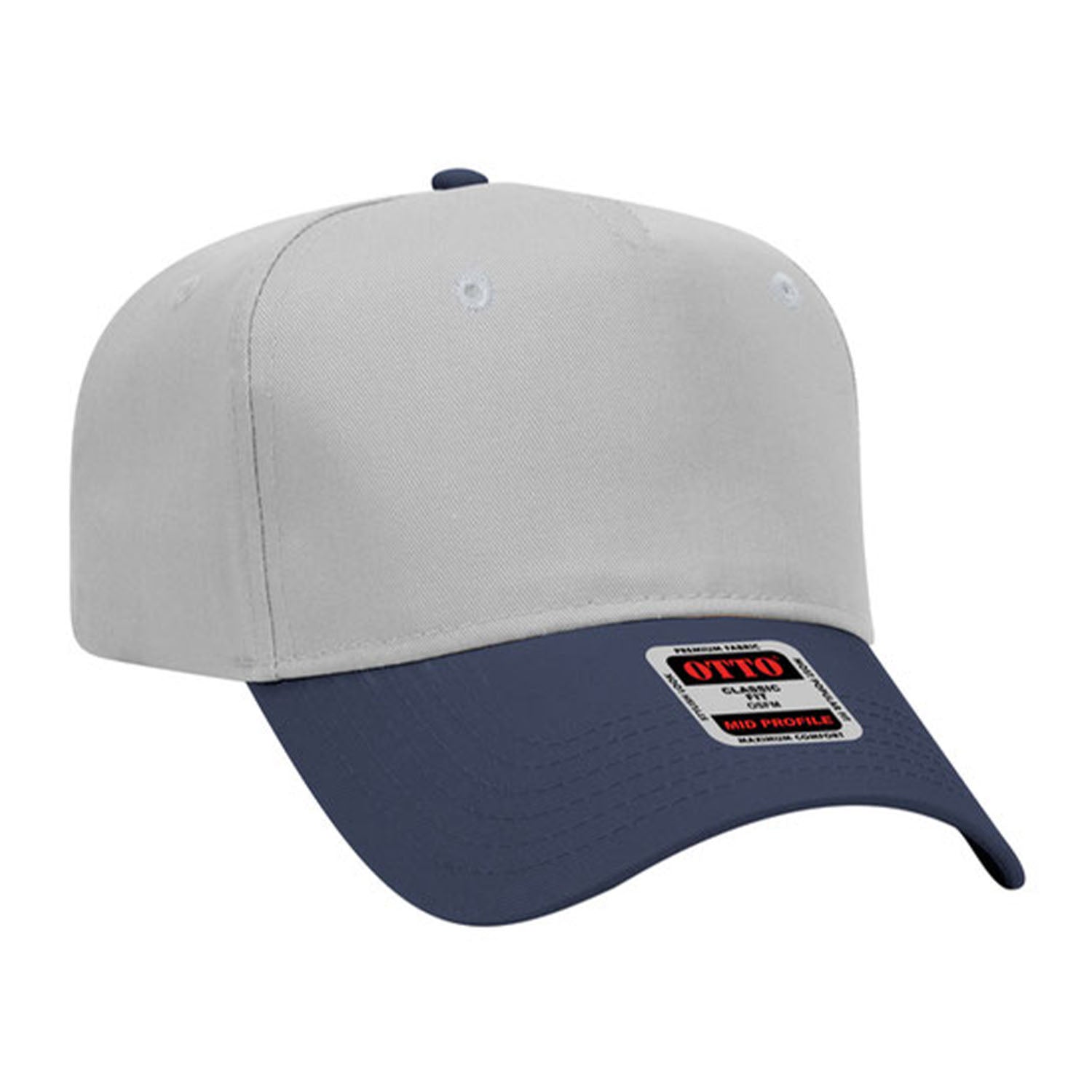 OTTO CAP 5 Panel Mid Profile Baseball Cap - 31-069
