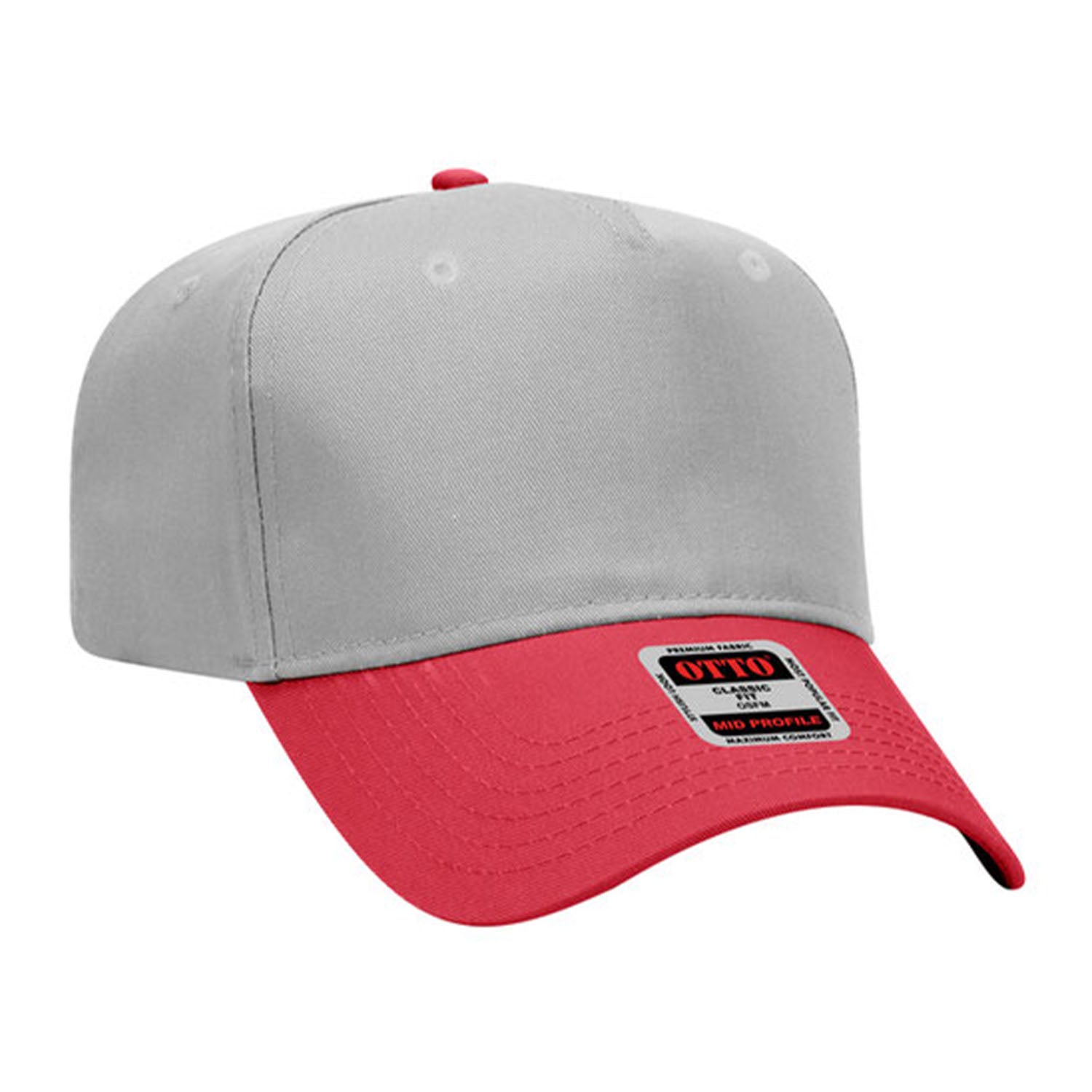 OTTO CAP 5 Panel Mid Profile Baseball Cap - 31-069