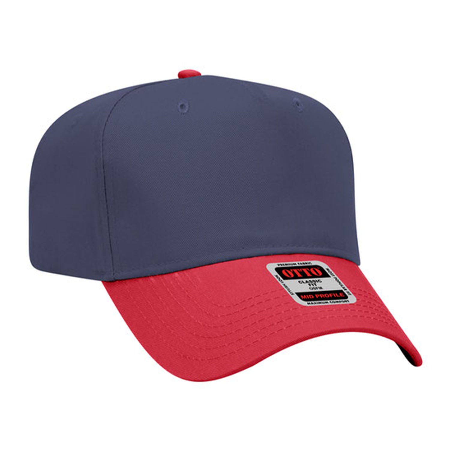OTTO CAP 5 Panel Mid Profile Baseball Cap - 31-069