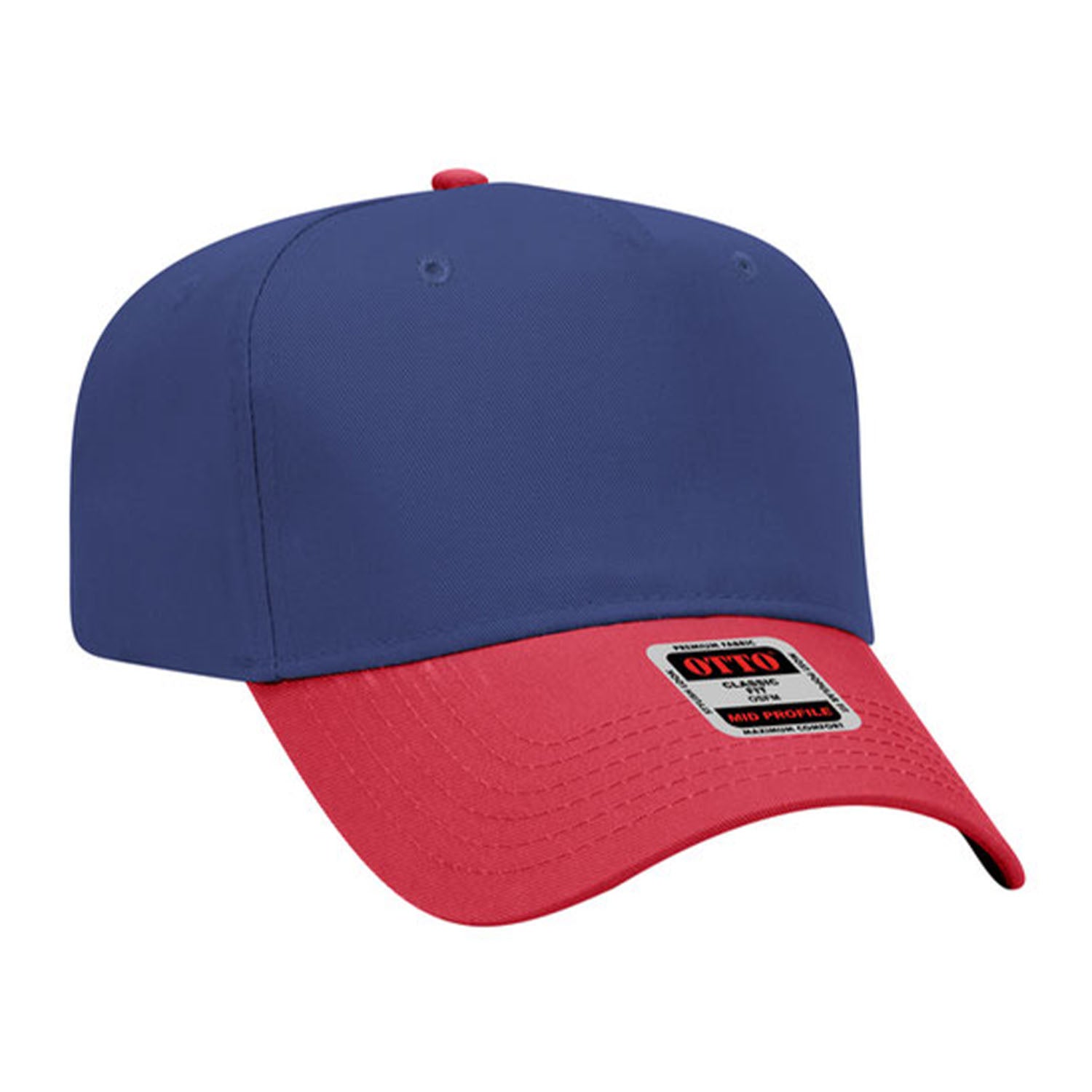 OTTO CAP 5 Panel Mid Profile Baseball Cap - 31-069