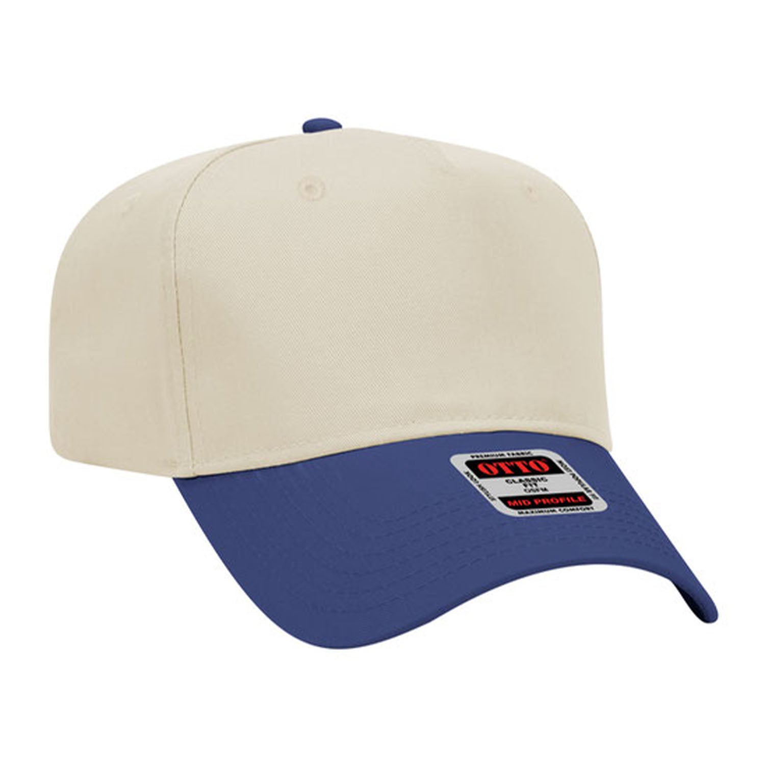 OTTO CAP 5 Panel Mid Profile Baseball Cap - 31-069