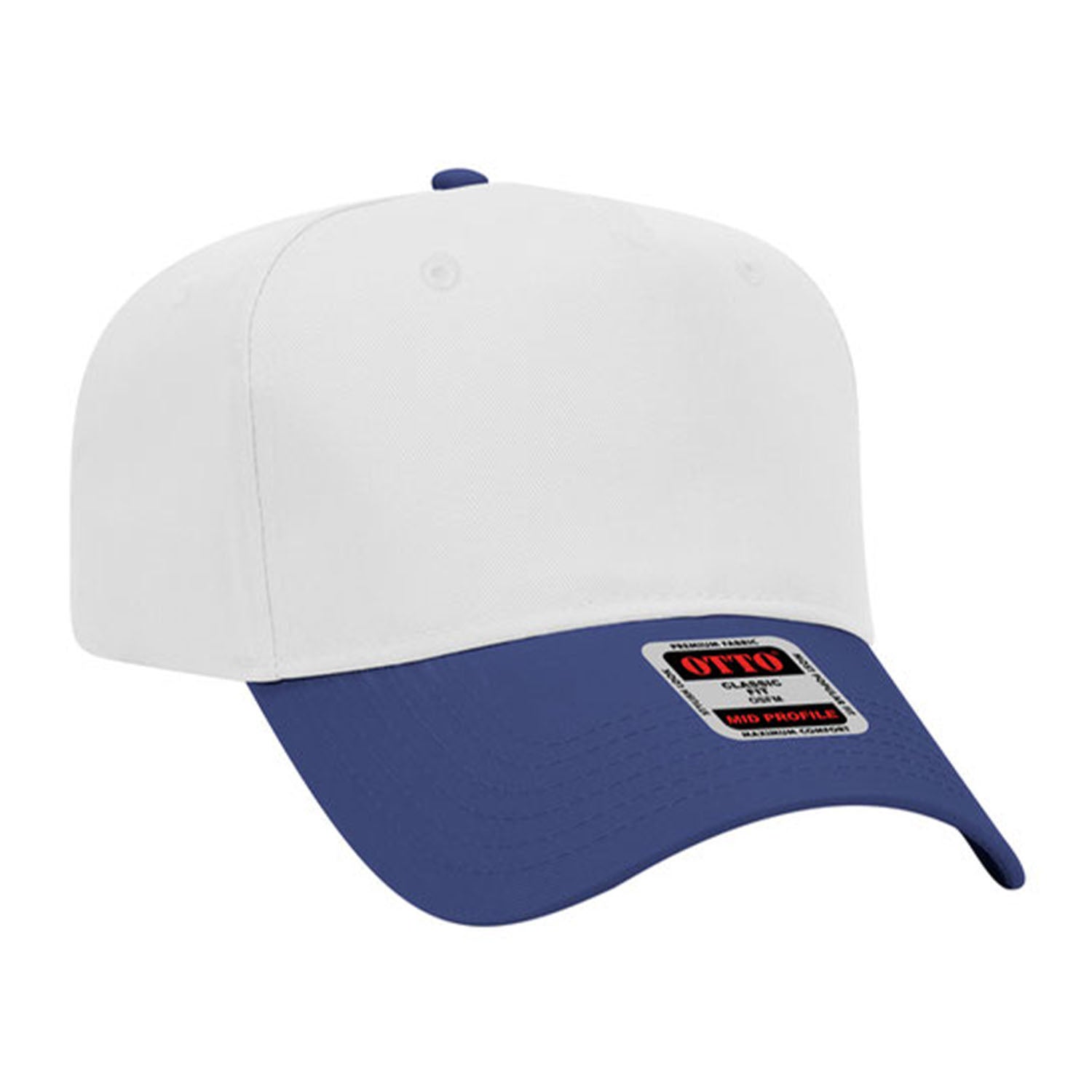 OTTO CAP 5 Panel Mid Profile Baseball Cap - 31-069