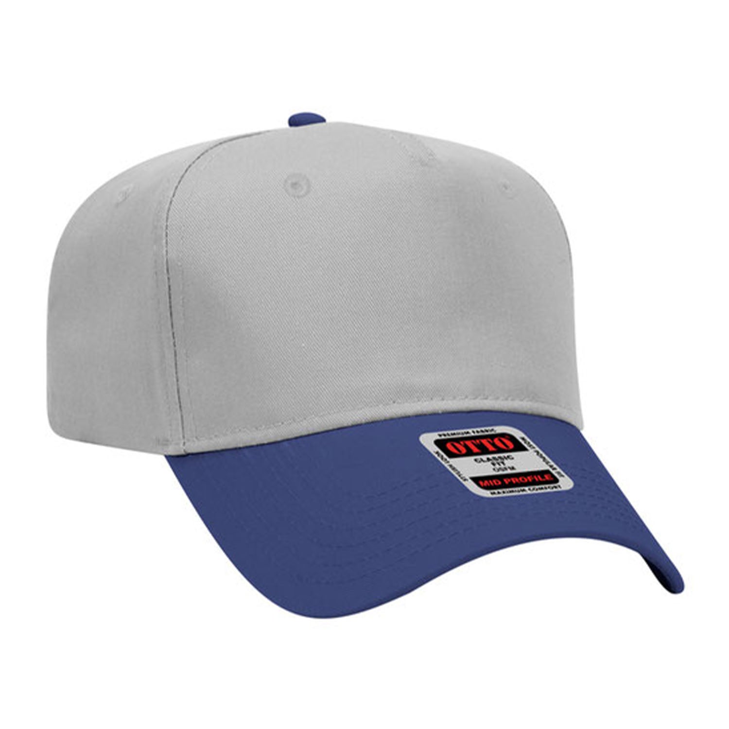 OTTO CAP 5 Panel Mid Profile Baseball Cap - 31-069