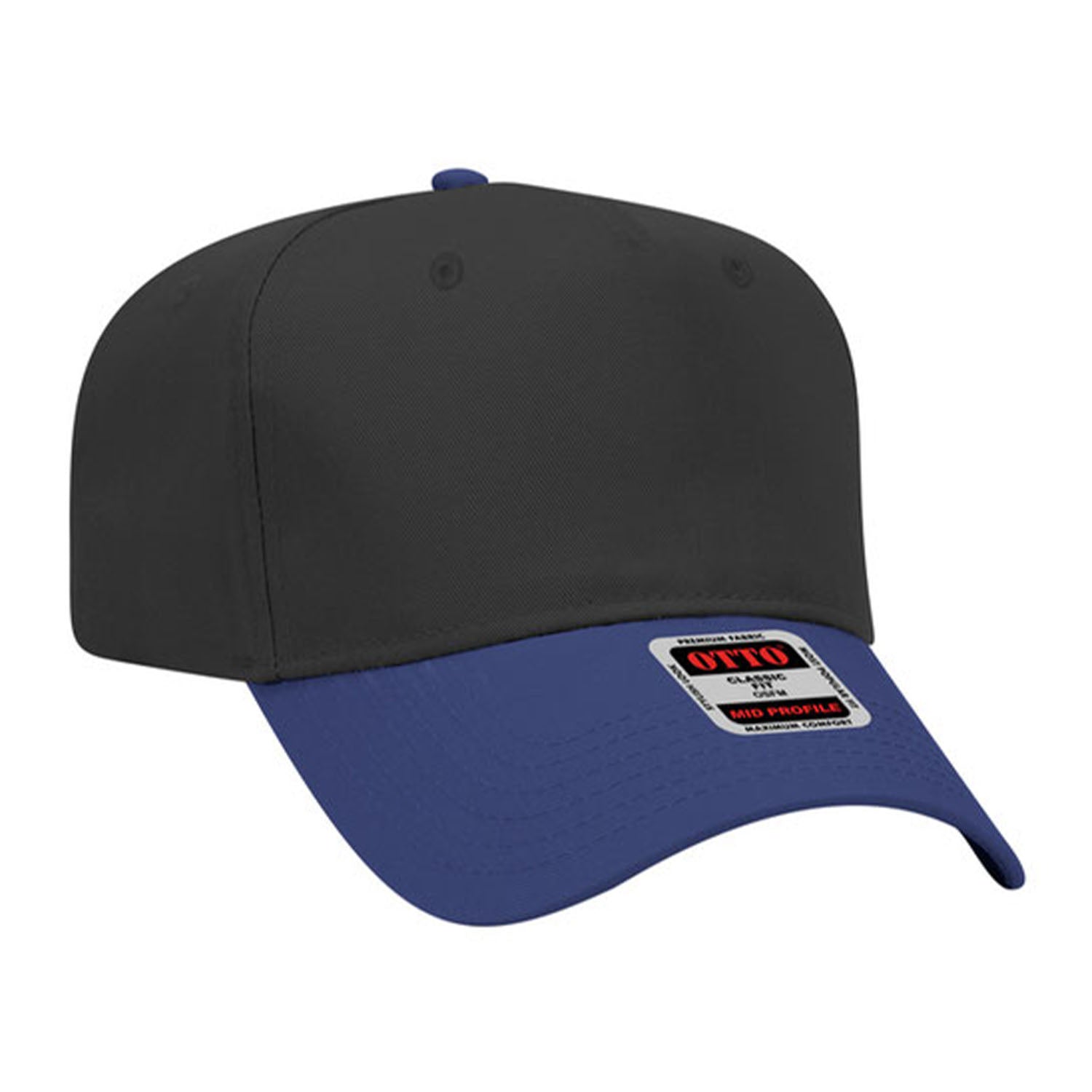 OTTO CAP 5 Panel Mid Profile Baseball Cap - 31-069