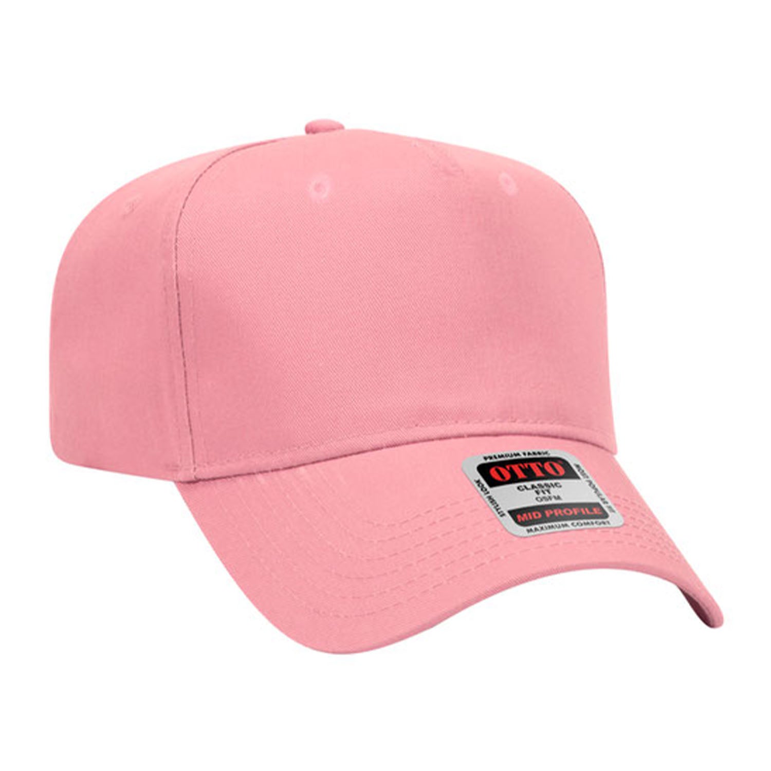 OTTO CAP 5 Panel Mid Profile Baseball Cap - 31-069