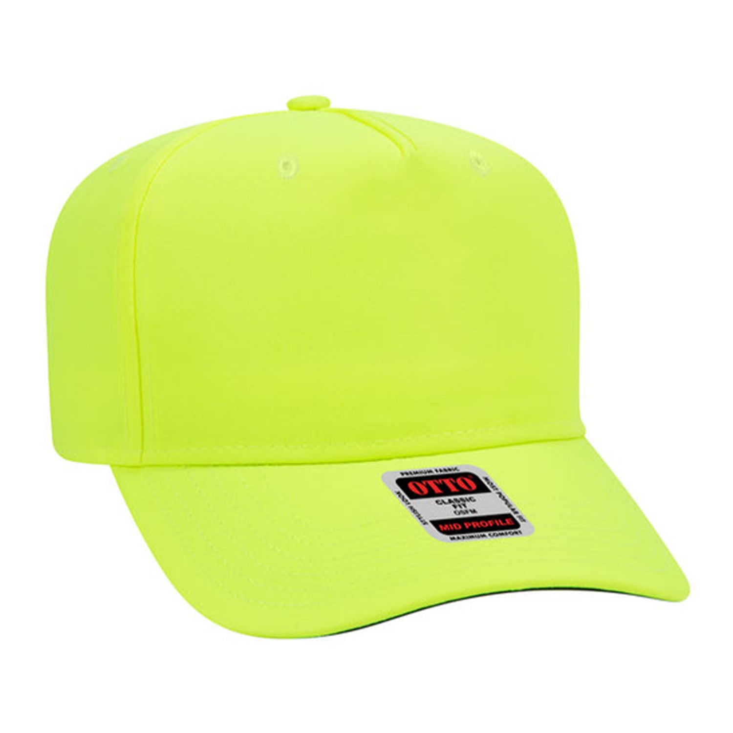 OTTO CAP 5 Panel Mid Profile Baseball Cap - 31-069