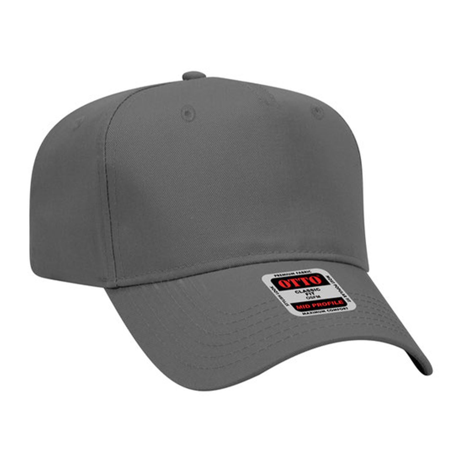 OTTO CAP 5 Panel Mid Profile Baseball Cap - 31-069