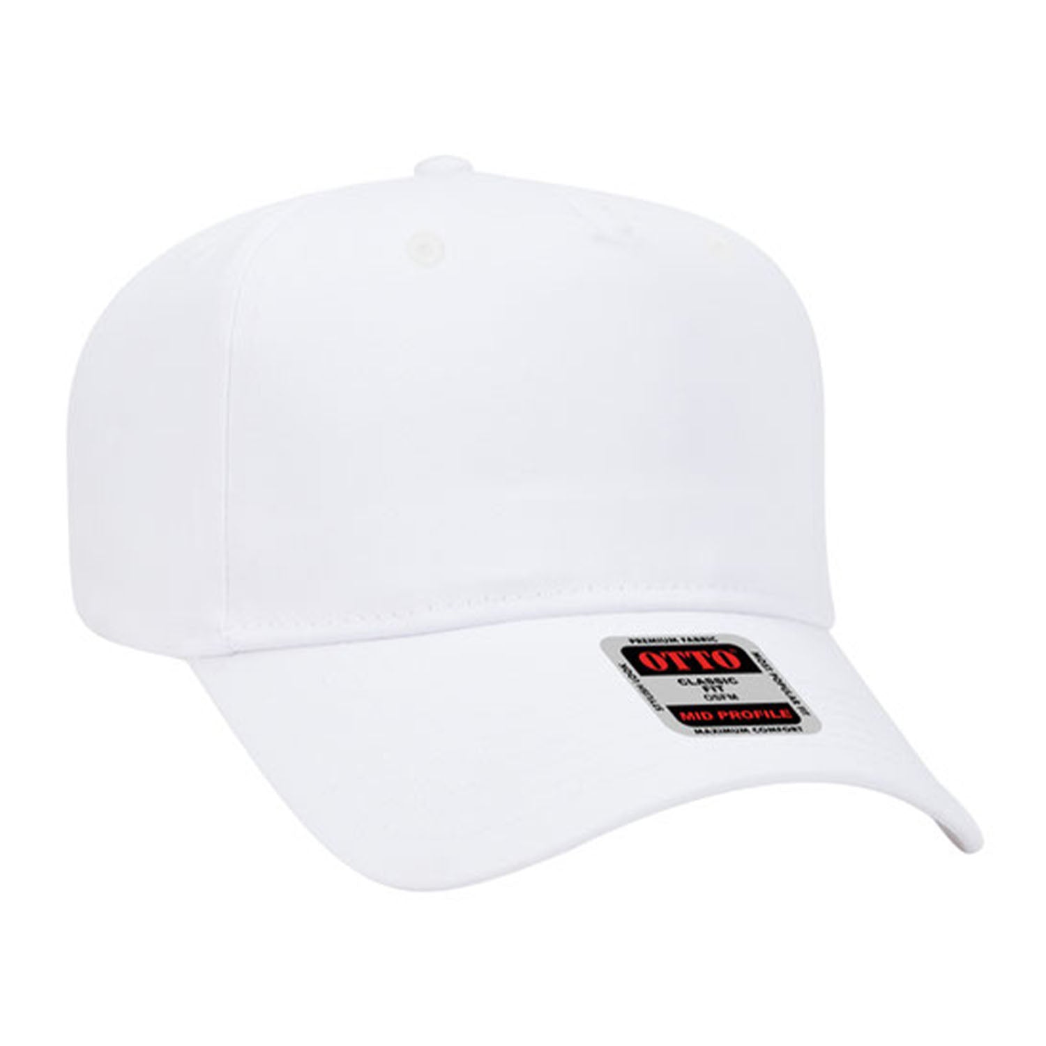 OTTO CAP 5 Panel Mid Profile Baseball Cap - 31-069