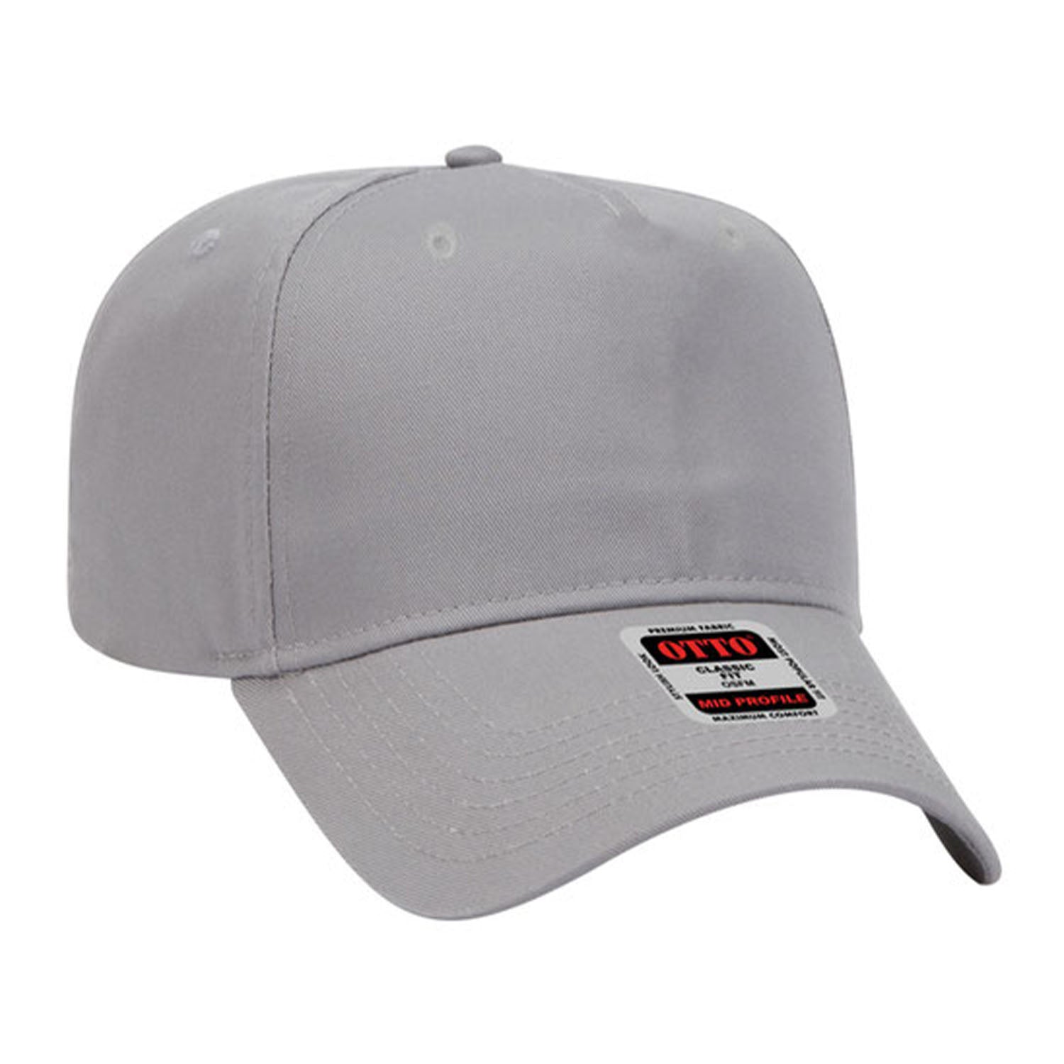 OTTO CAP 5 Panel Mid Profile Baseball Cap - 31-069