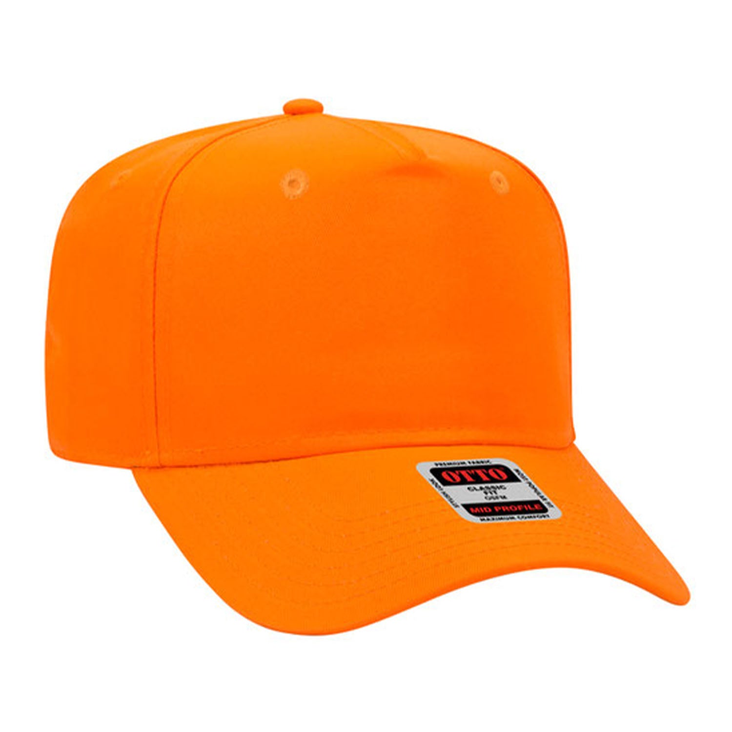 OTTO CAP 5 Panel Mid Profile Baseball Cap - 31-069