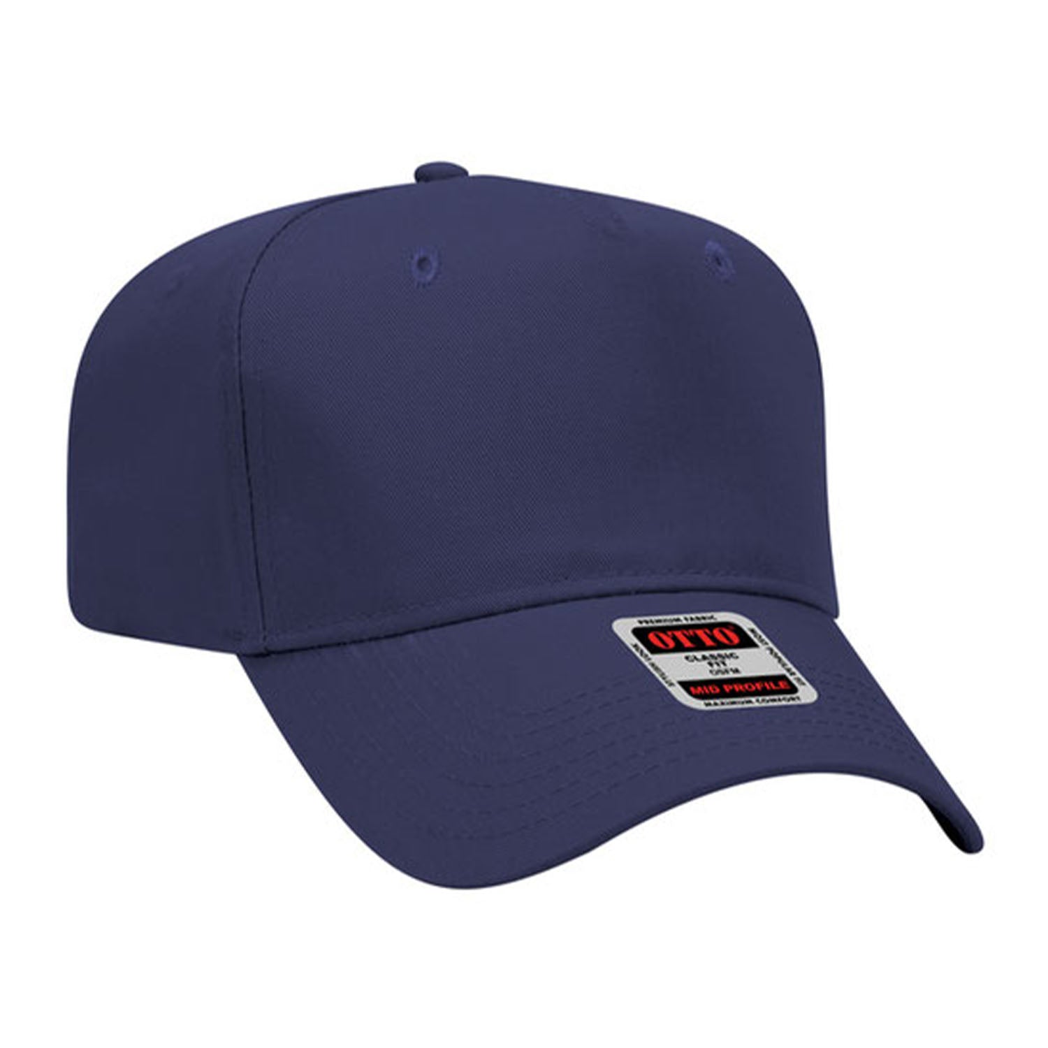 OTTO CAP 5 Panel Mid Profile Baseball Cap - 31-069