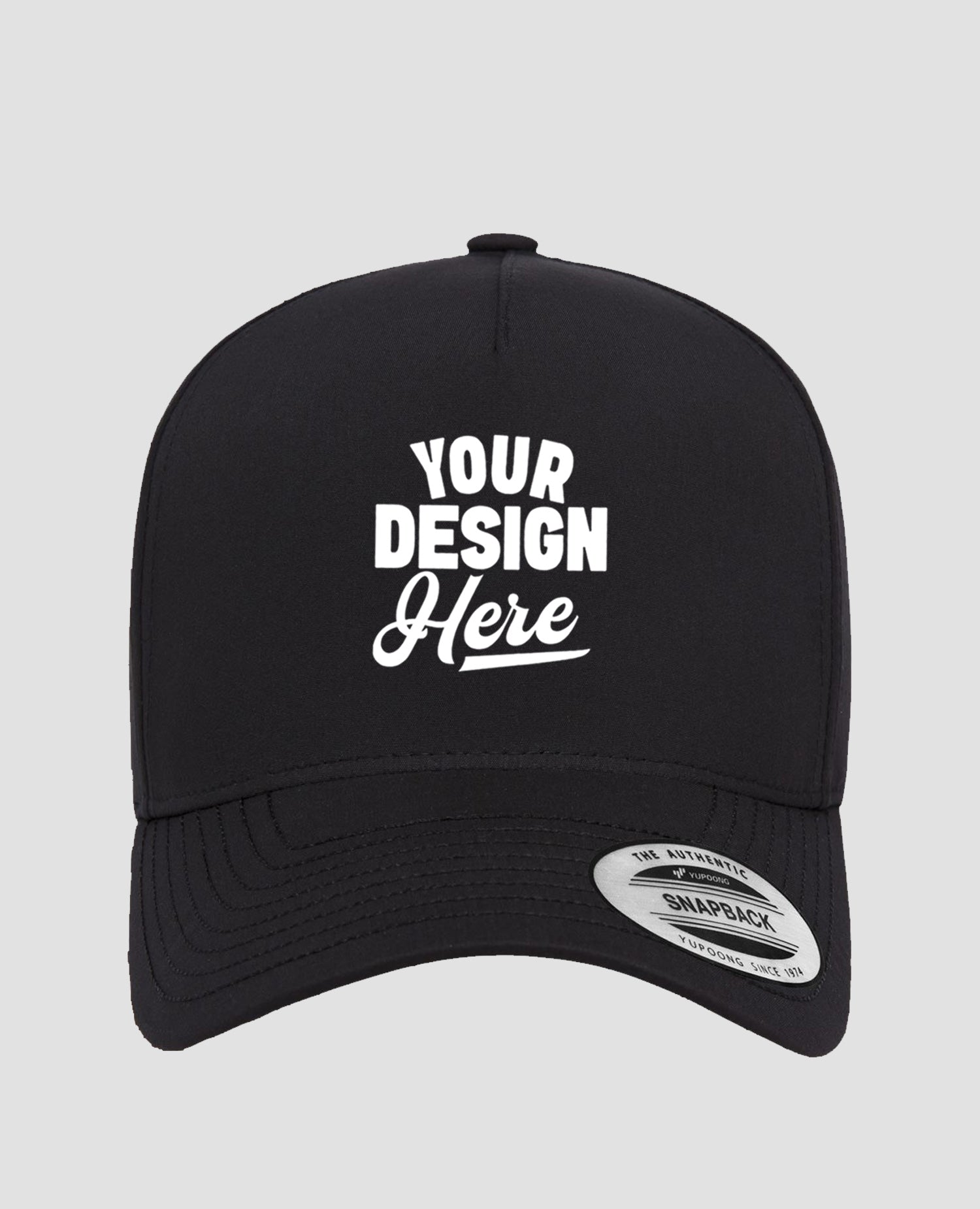 YP Classics 5-panel snapback cap with perforation - 5389AP