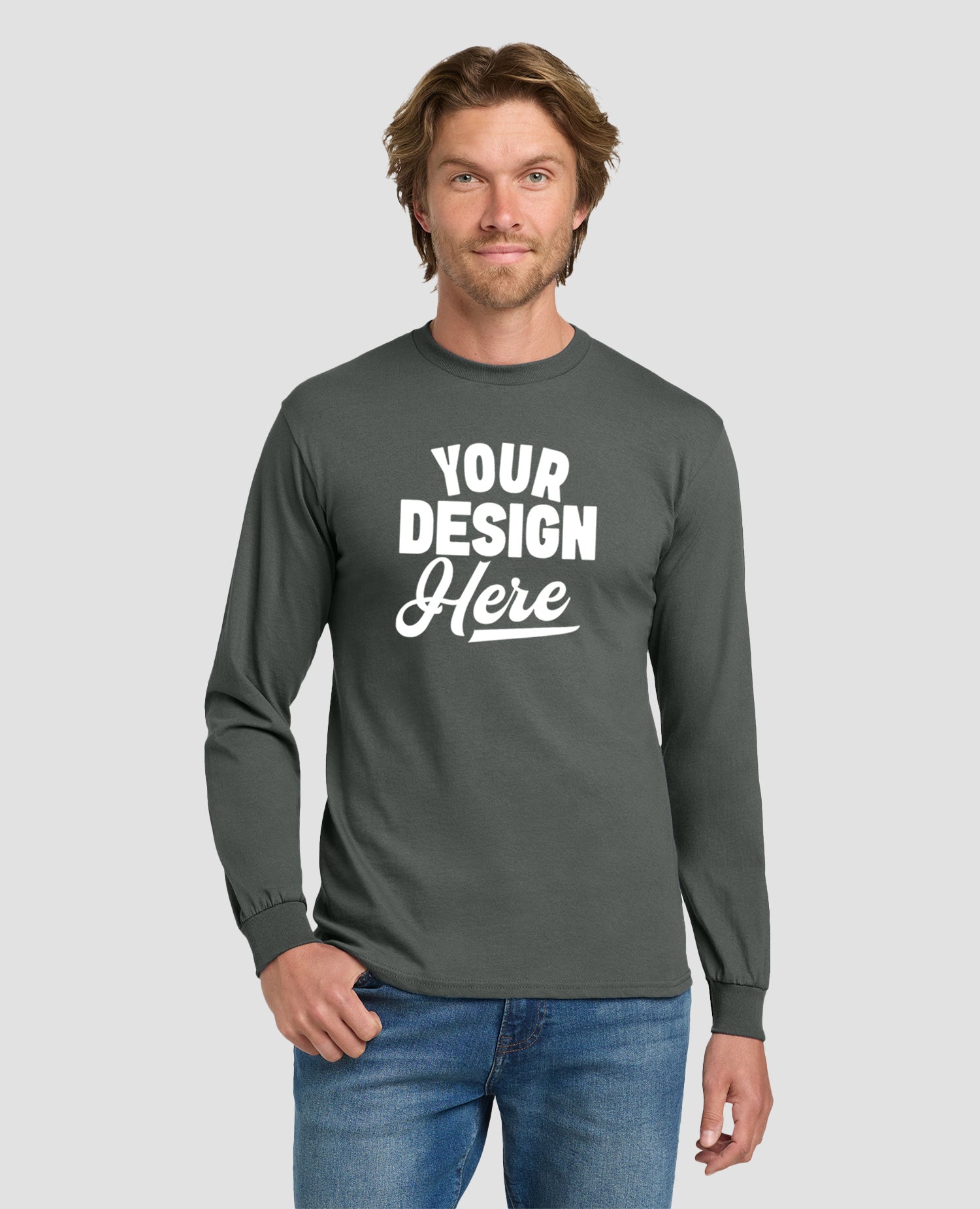 Gildan Heavy Cotton Long Sleeve T-Shirt - 5400