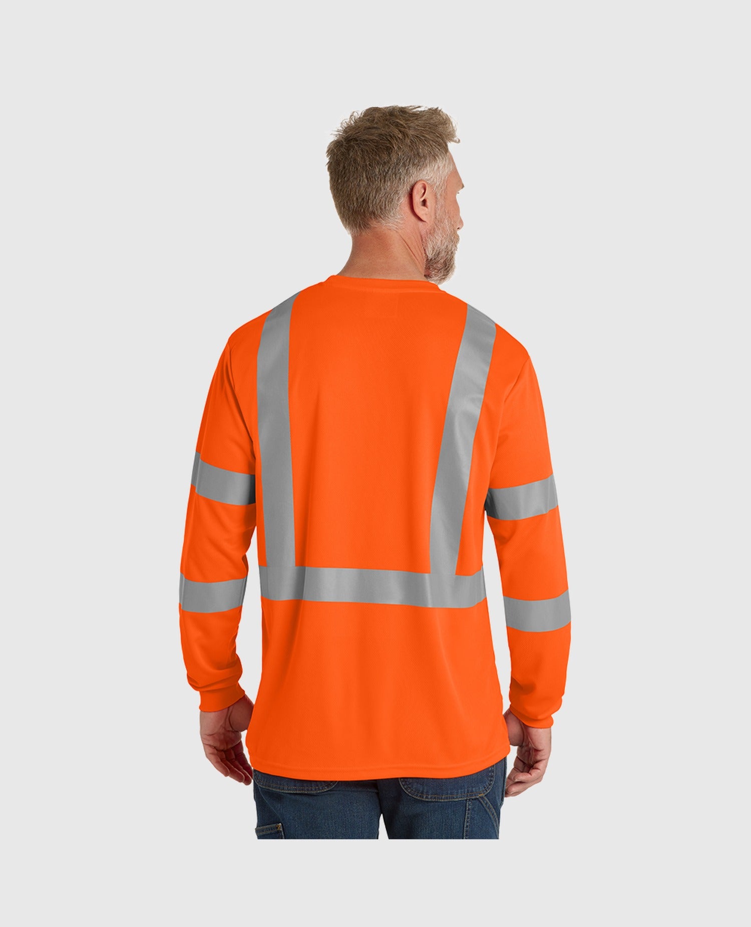 CornerStone ANSI 107 Class 3 Mesh Long Sleeve Tee - CS203
