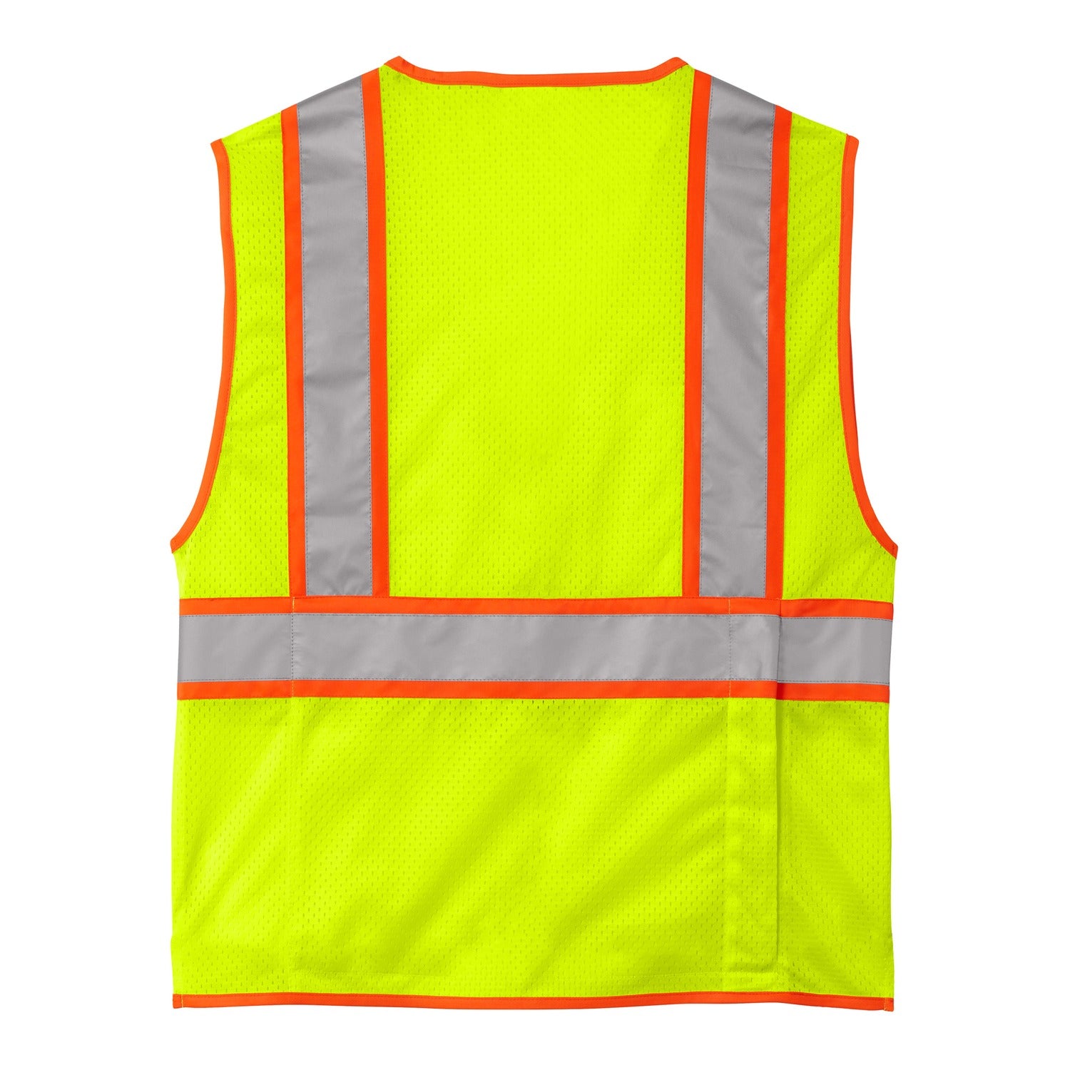 CornerStone ANSI 107 Class 2 Surveyor Zippered Two-Tone Vest CSV105
