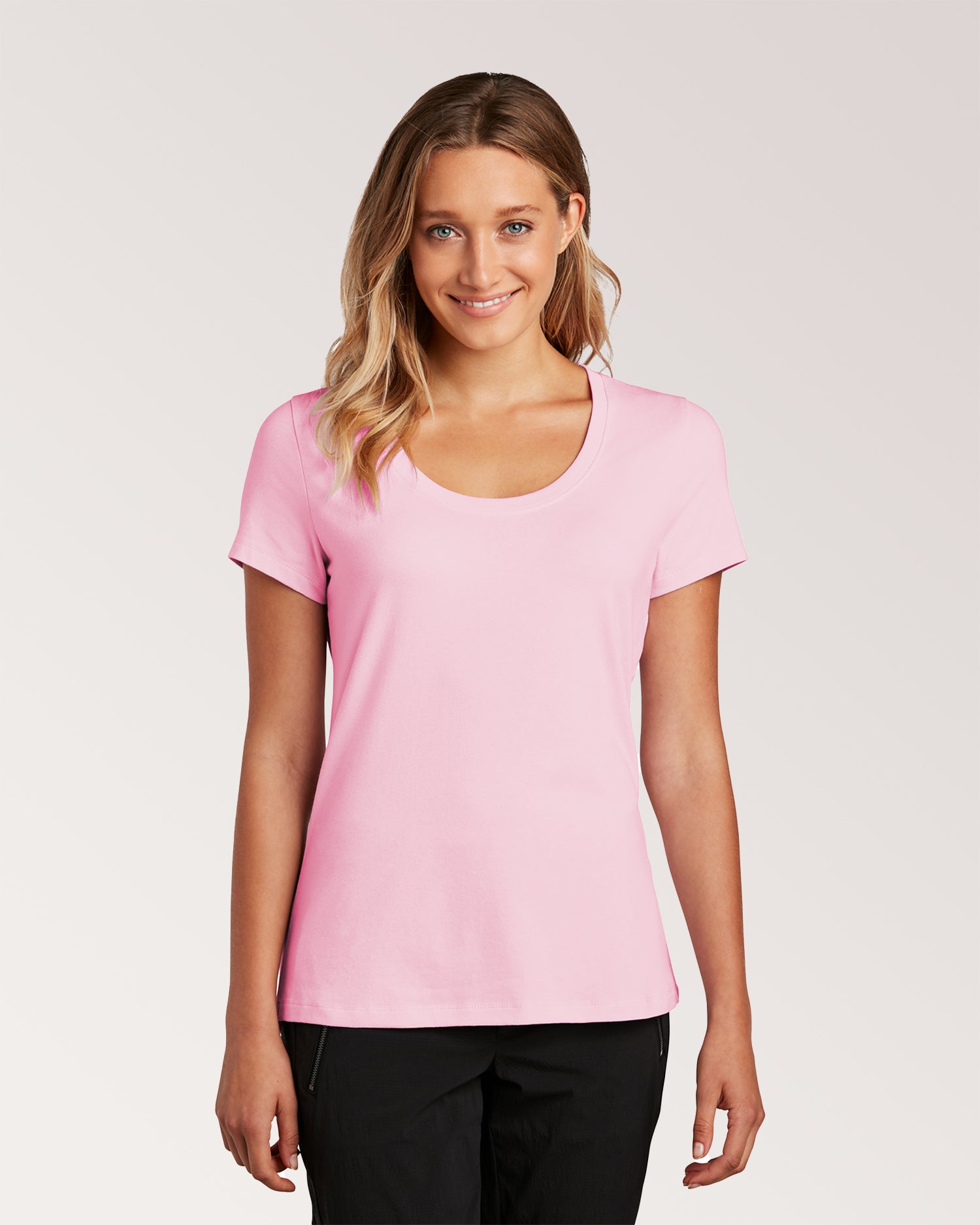 District ® Women’s Flex Scoop Neck Tee - DT8001