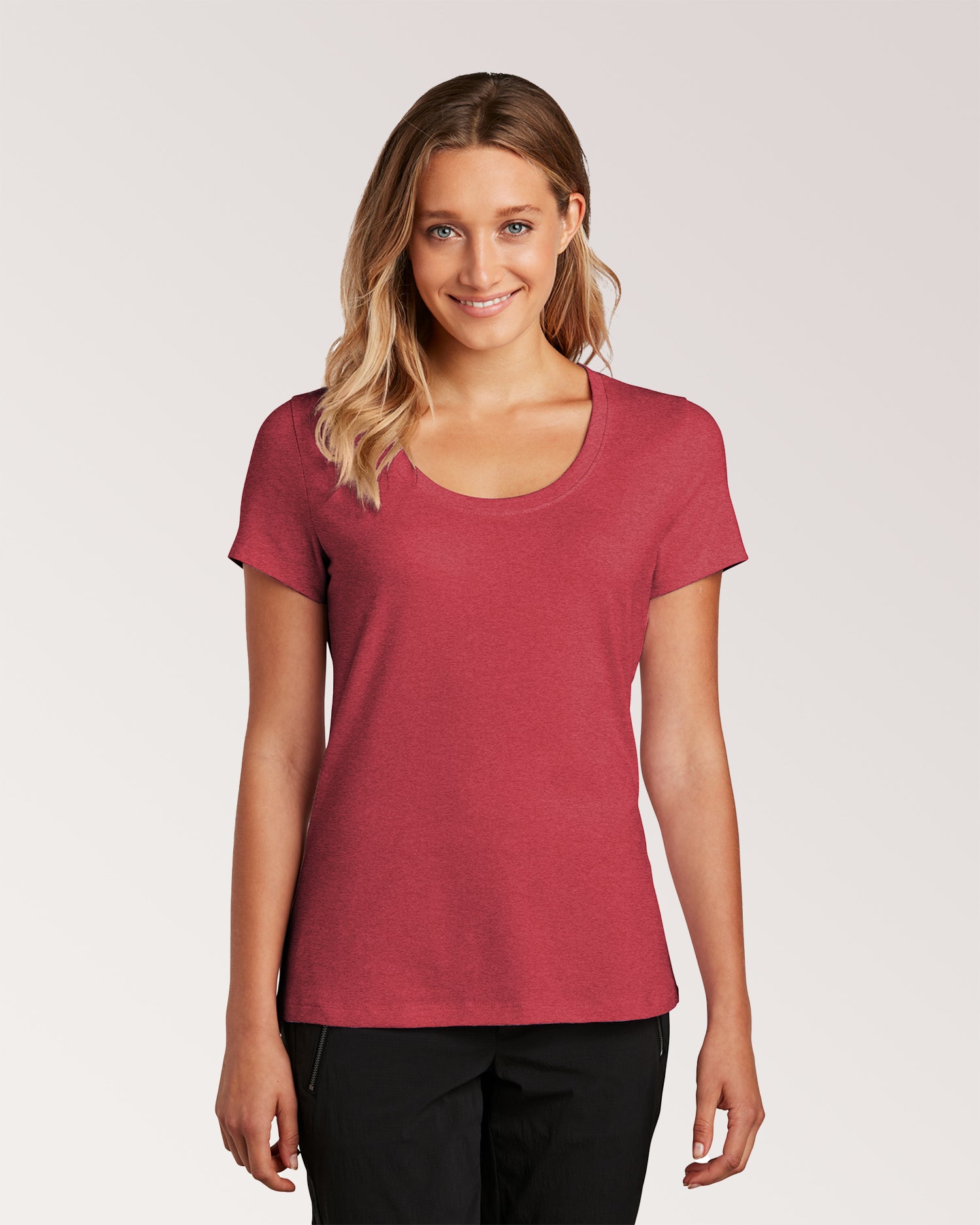 District ® Women’s Flex Scoop Neck Tee - DT8001