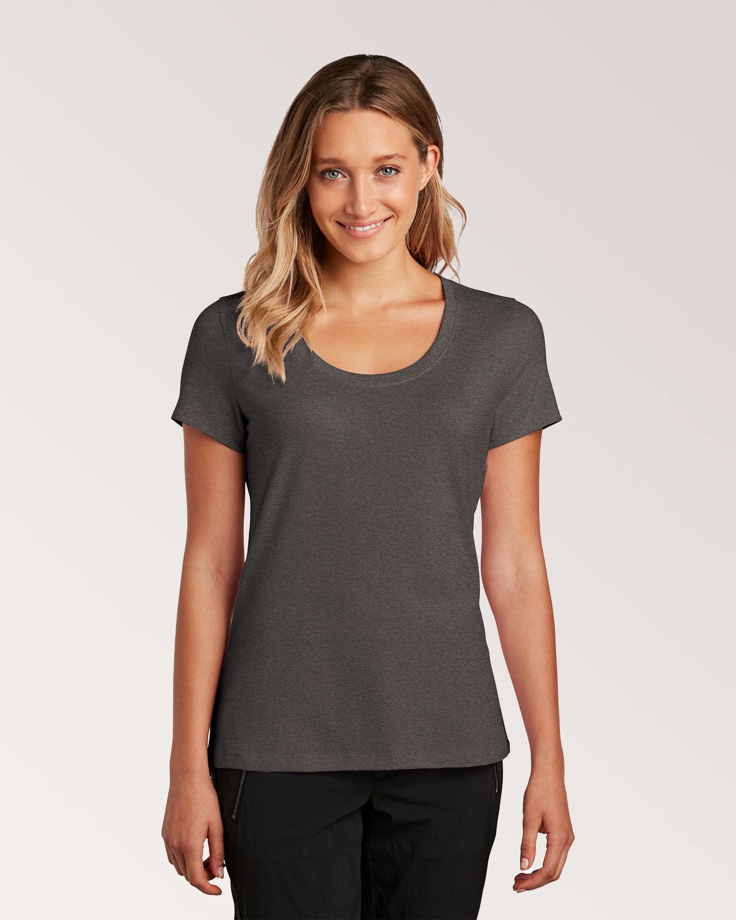 District ® Women’s Flex Scoop Neck Tee - DT8001