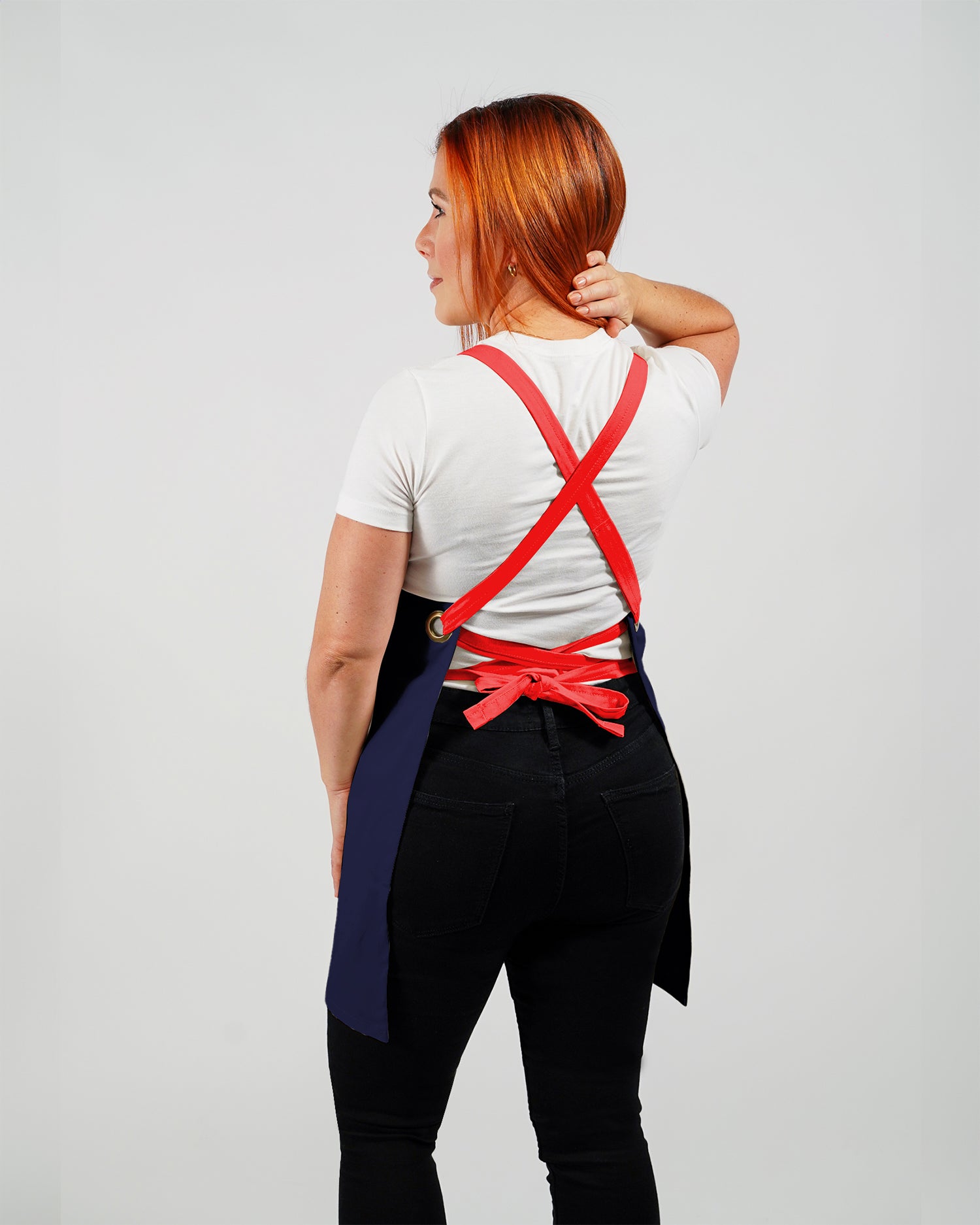 James Bib Apron - Navy