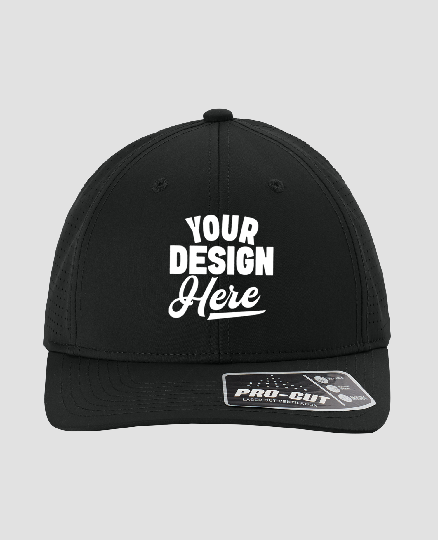 Sport-Tek Pro-Cut Adjustable Cap - STC65 - WUE