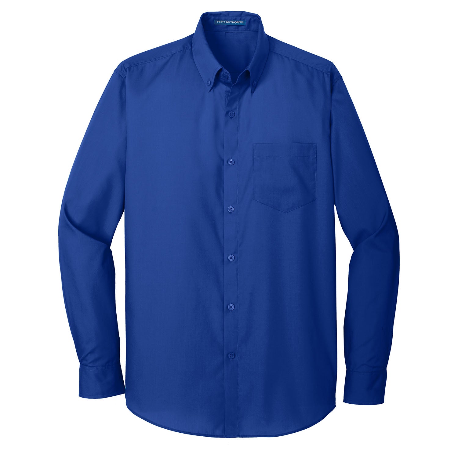Port Authority Long Sleeve Carefree Poplin Shirt - W100