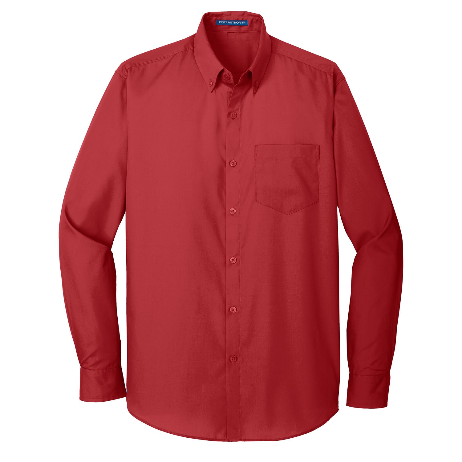 Port Authority Long Sleeve Carefree Poplin Shirt - W100