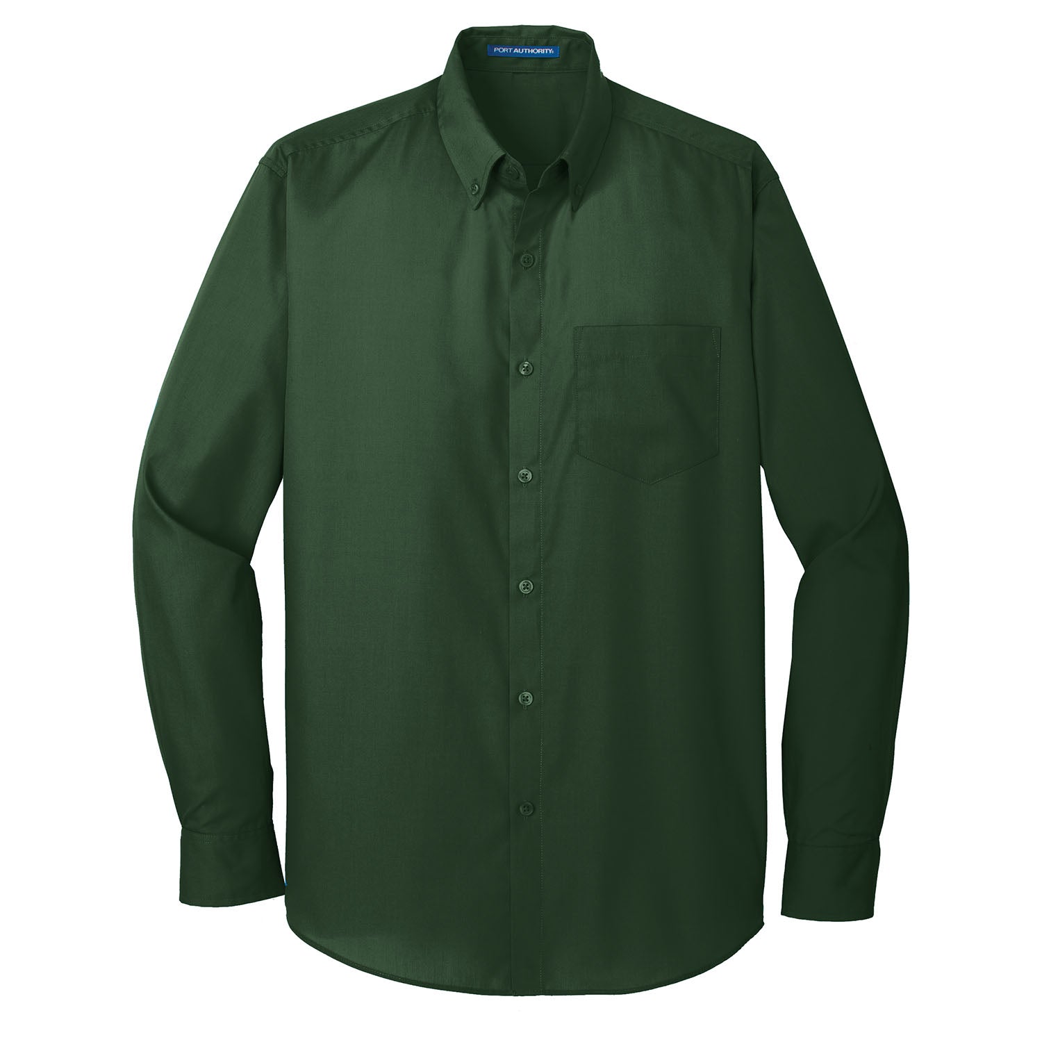 Port Authority Long Sleeve Carefree Poplin Shirt - W100