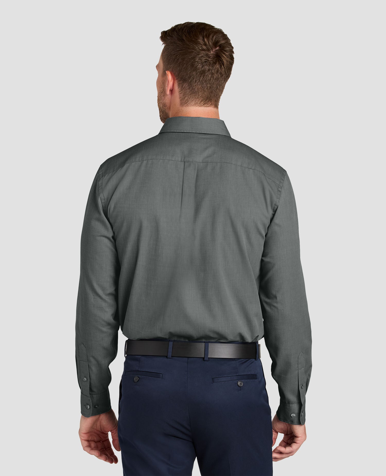 Port Authority Long Sleeve Nailhead Easy Care Shirt - W816