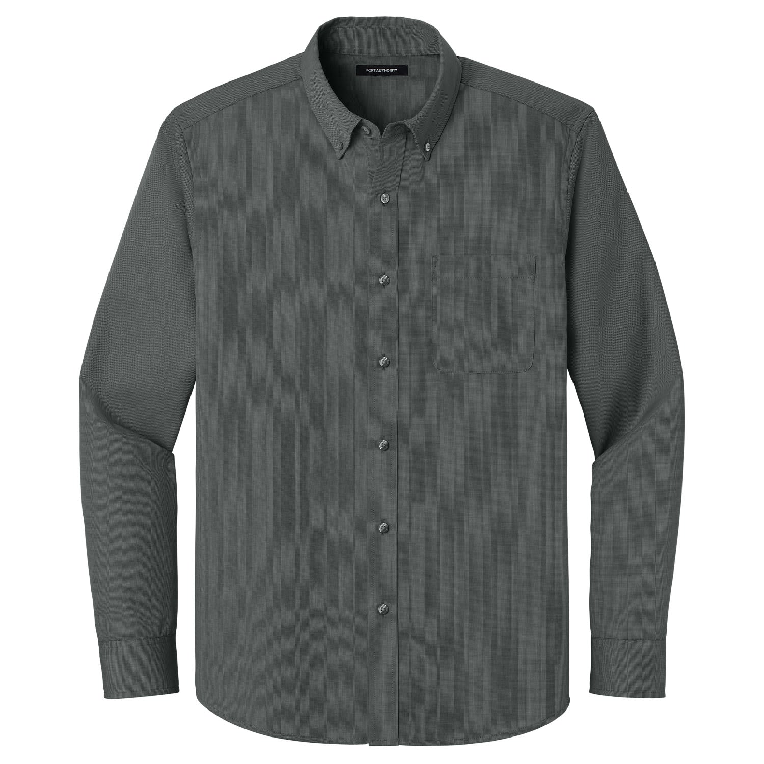 Port Authority Long Sleeve Nailhead Easy Care Shirt - W816