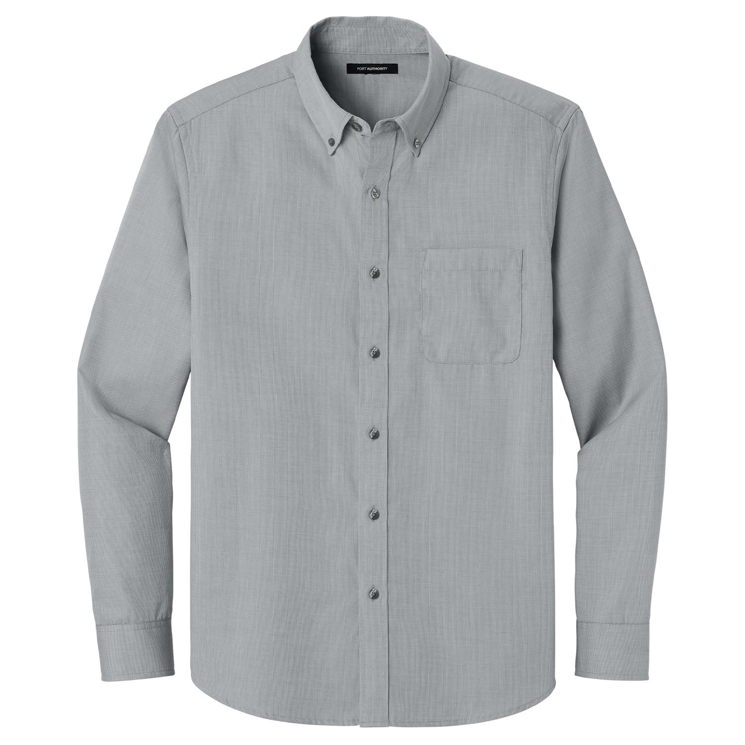 Port Authority Long Sleeve Nailhead Easy Care Shirt - W816