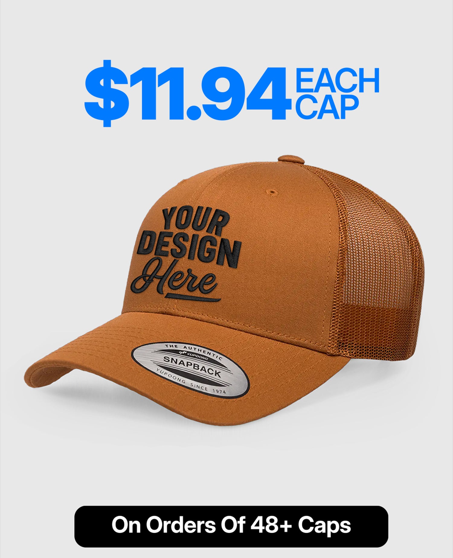 YP Classics - Retro Trucker Cap - 6606