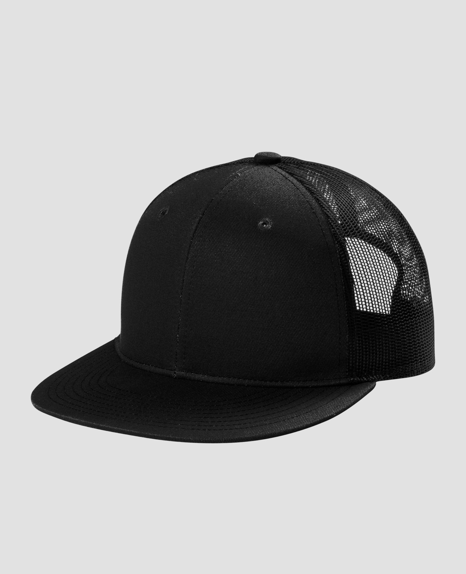 Port Authority Snapback Flat Bill Trucker Cap - C117