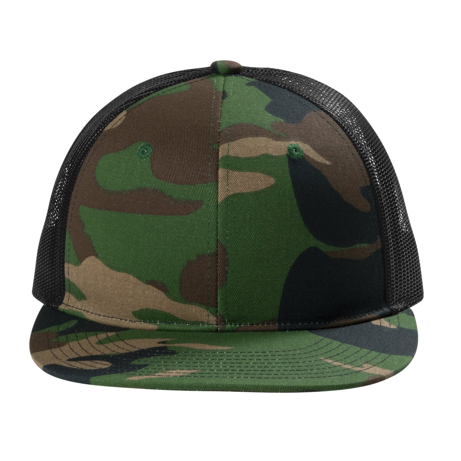 Port Authority Snapback Flat Bill Trucker Cap - C117