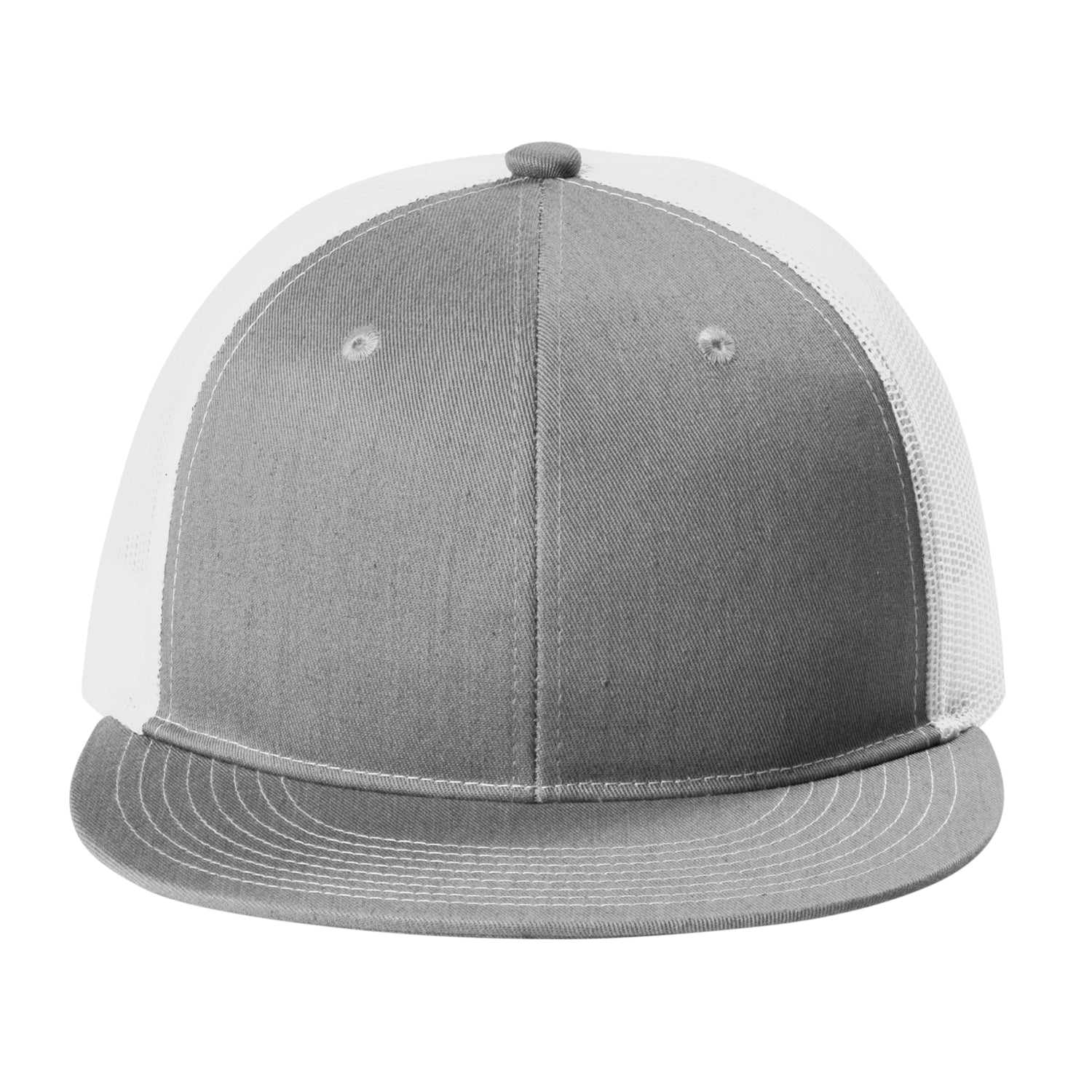 Port Authority Snapback Flat Bill Trucker Cap - C117