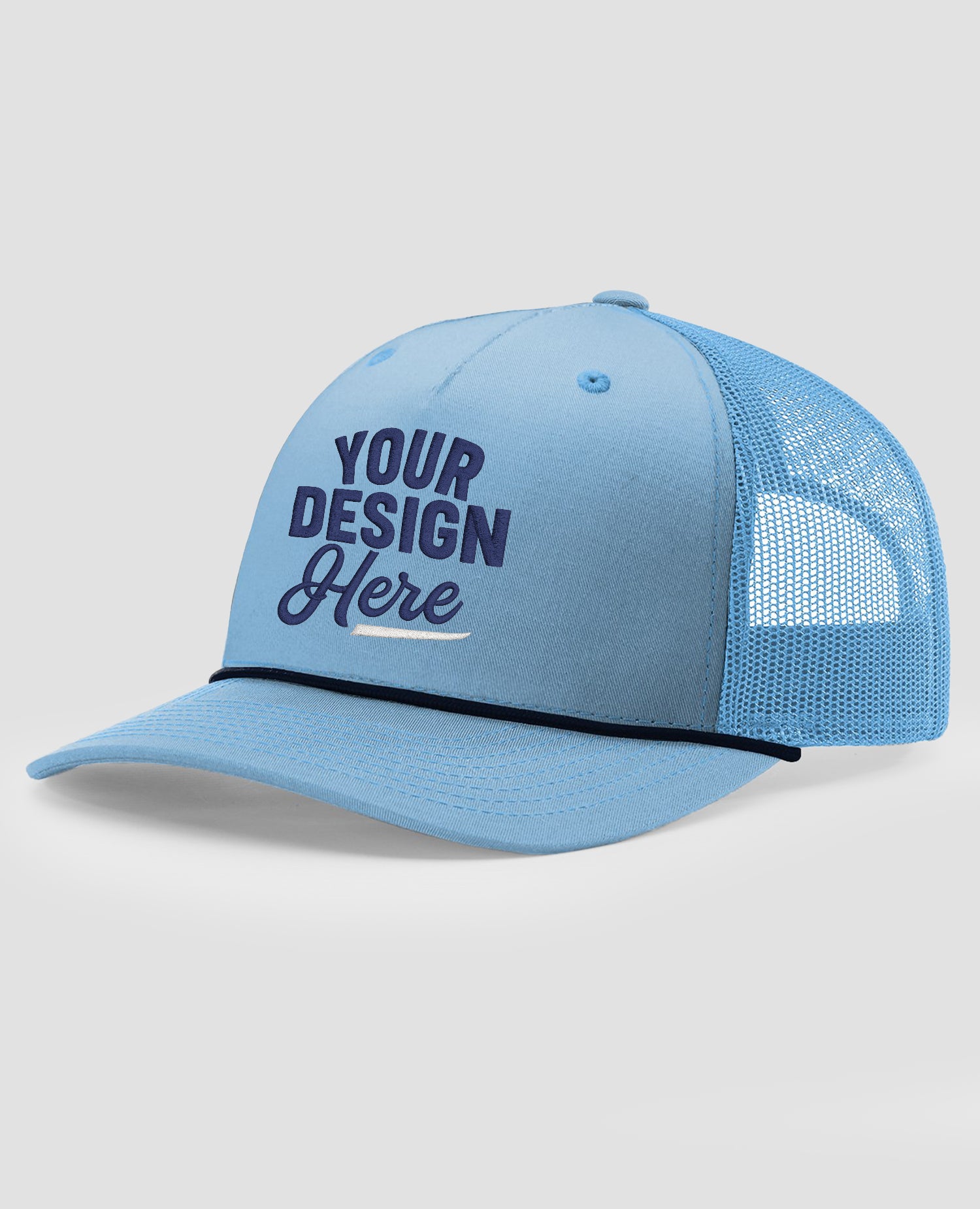 Richardson Five-Panel Trucker Hat with Rope - 112FPR - WUE 