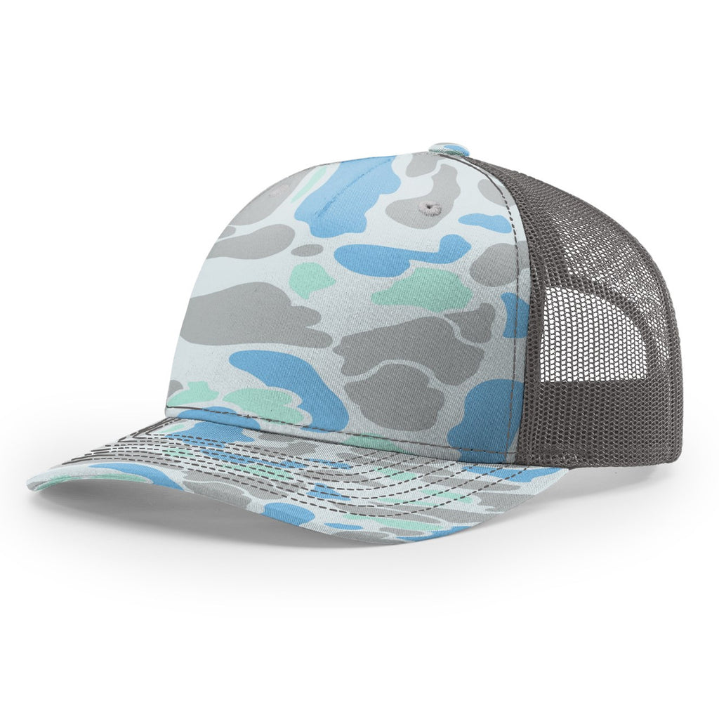 Richardson - Five-Panel Printed Trucker Cap - 112PFP