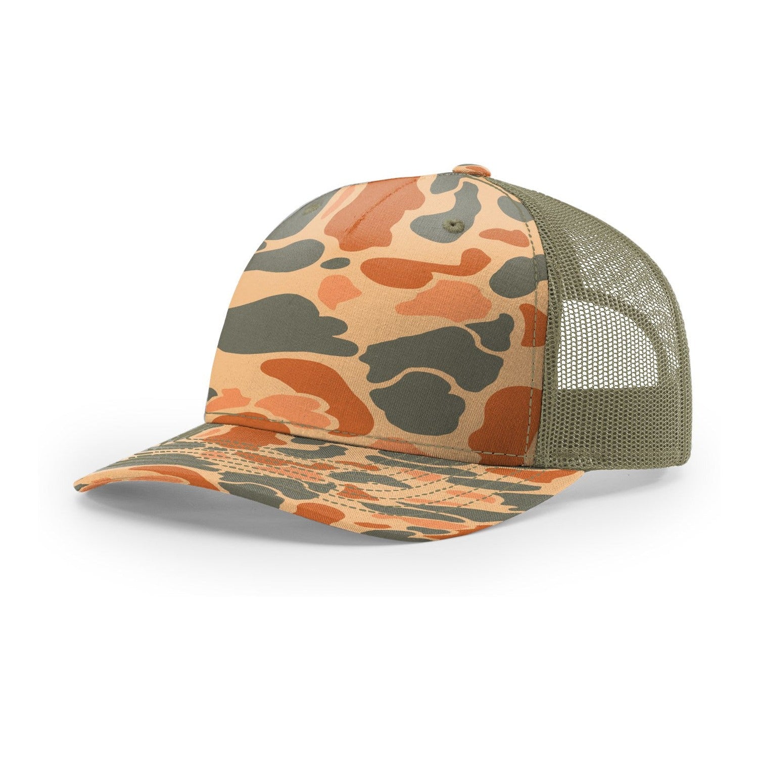 Richardson - Five-Panel Printed Trucker Cap - 112PFP
