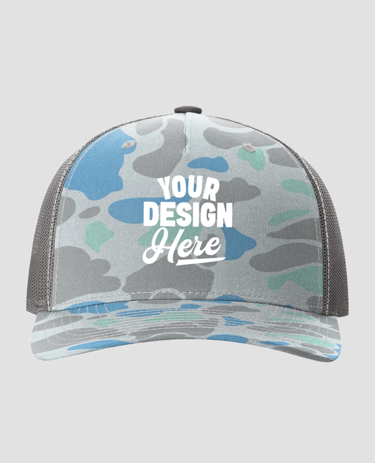 Richardson - Five-Panel Printed Trucker Cap - 112PFP