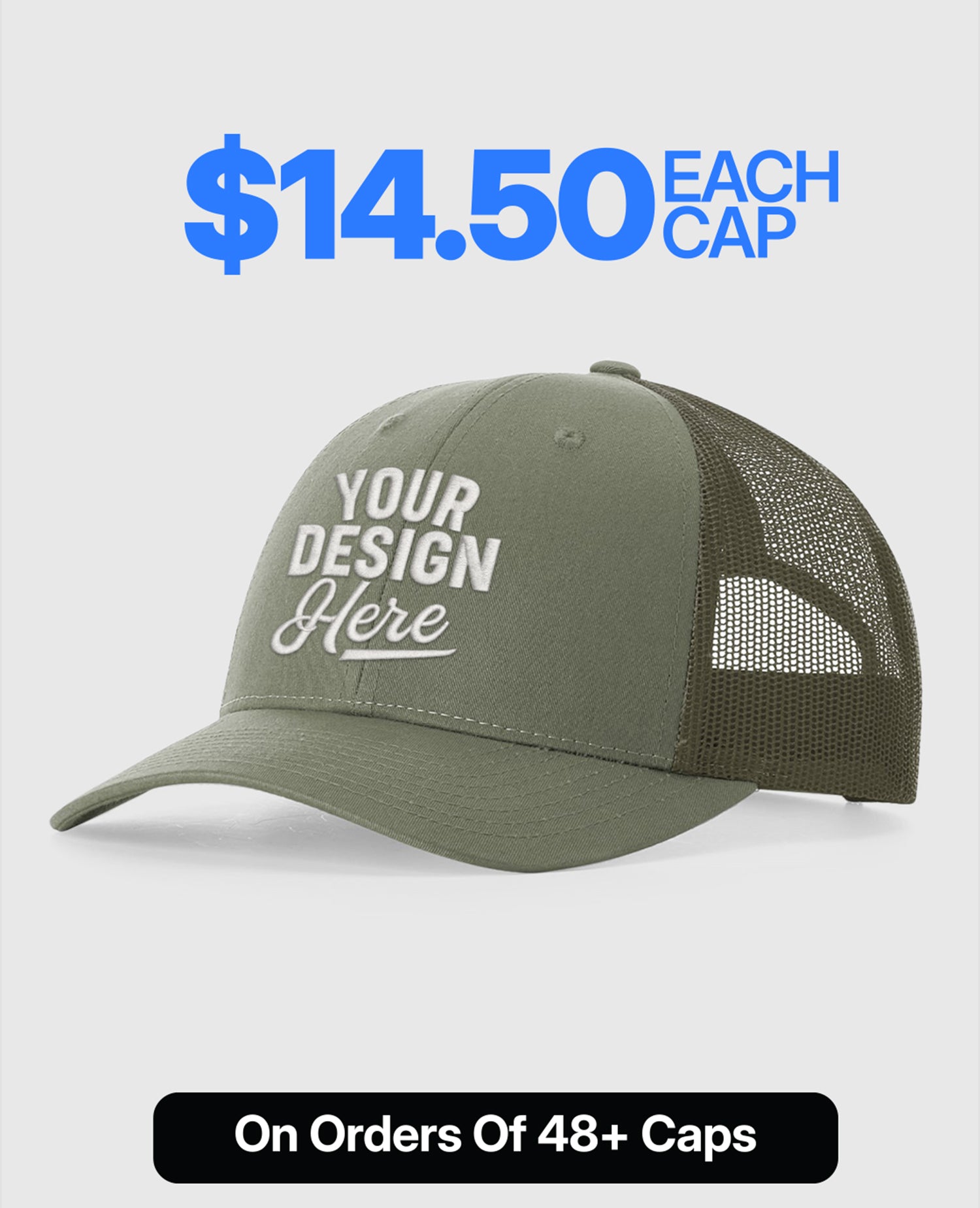 Richardson Low Pro Trucker Hat - 115