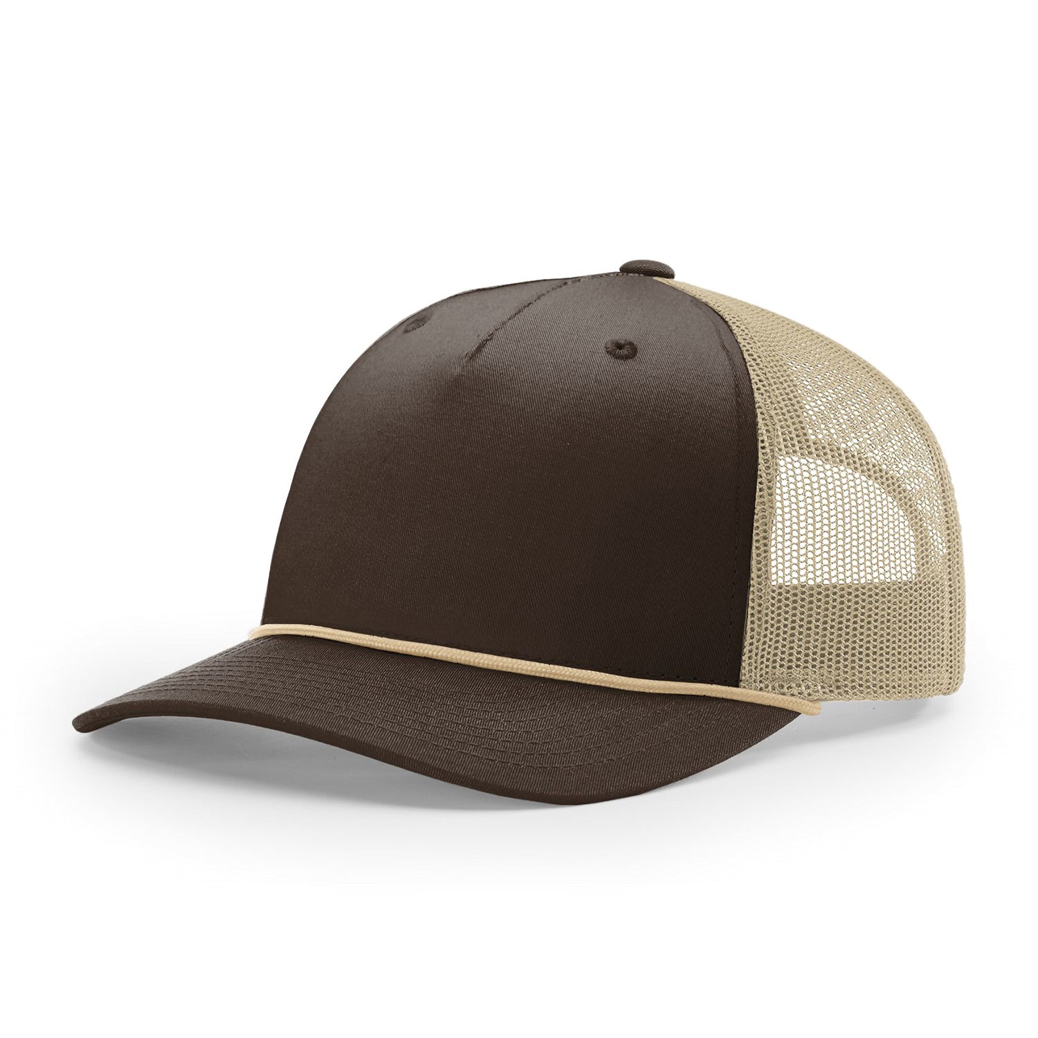 Richardson Five-Panel Trucker Hat with Rope - 112FPR - WUE 