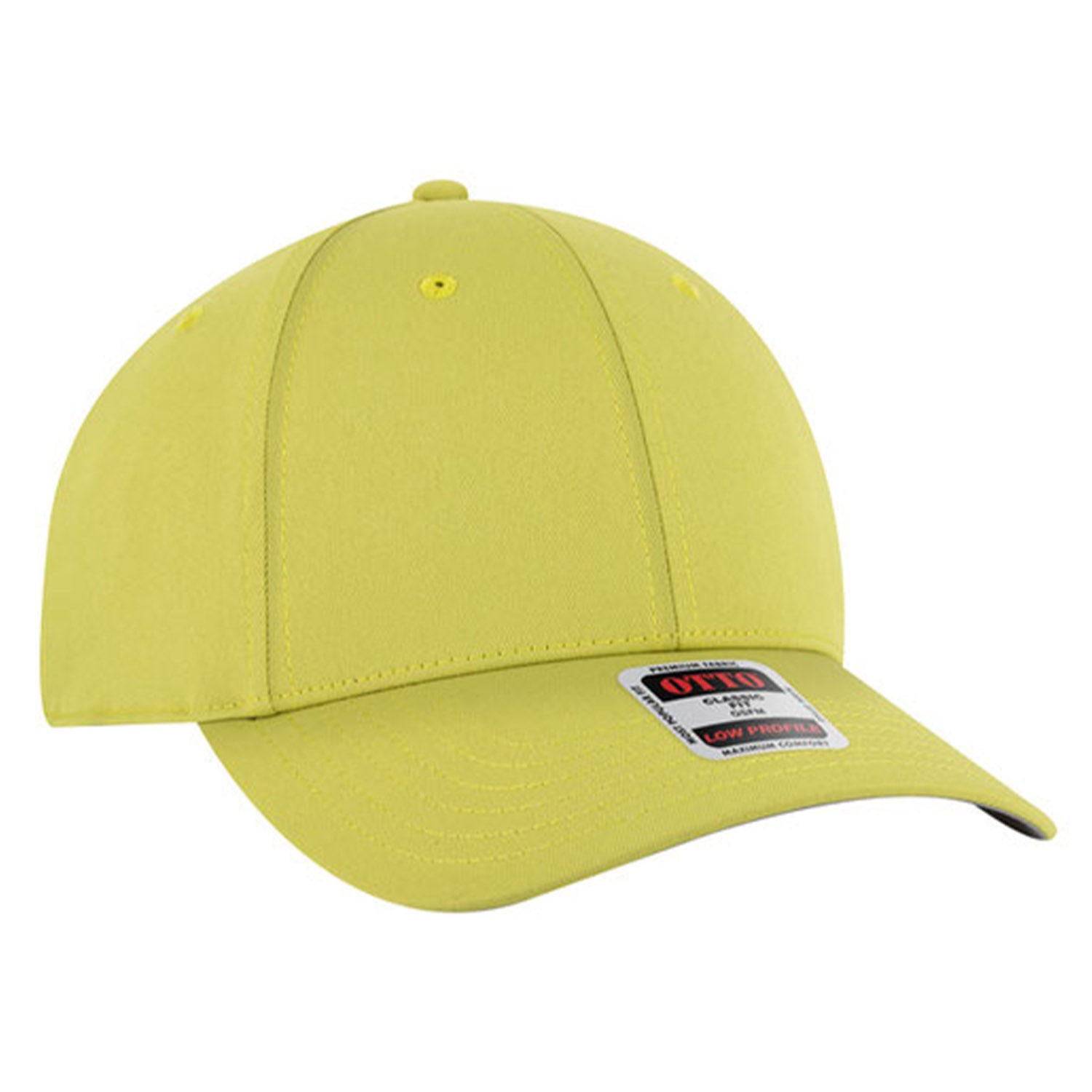OTTO CAP 6 Panel Low Profile Baseball Cap - 19-3